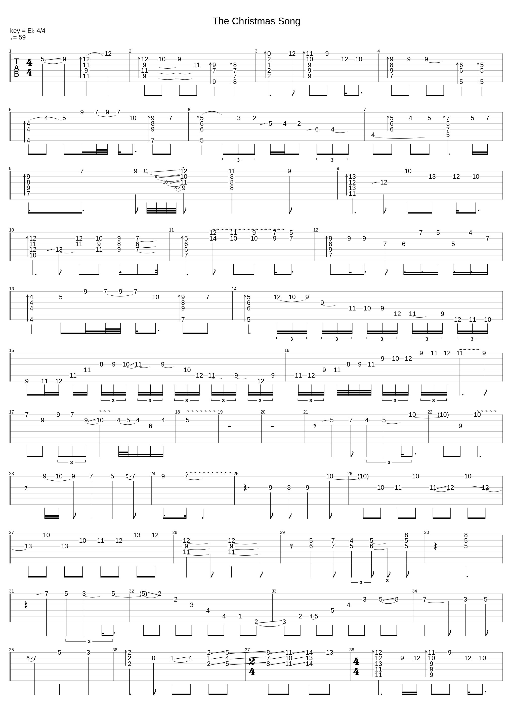 The Christmas Song_Tony Mottola_1