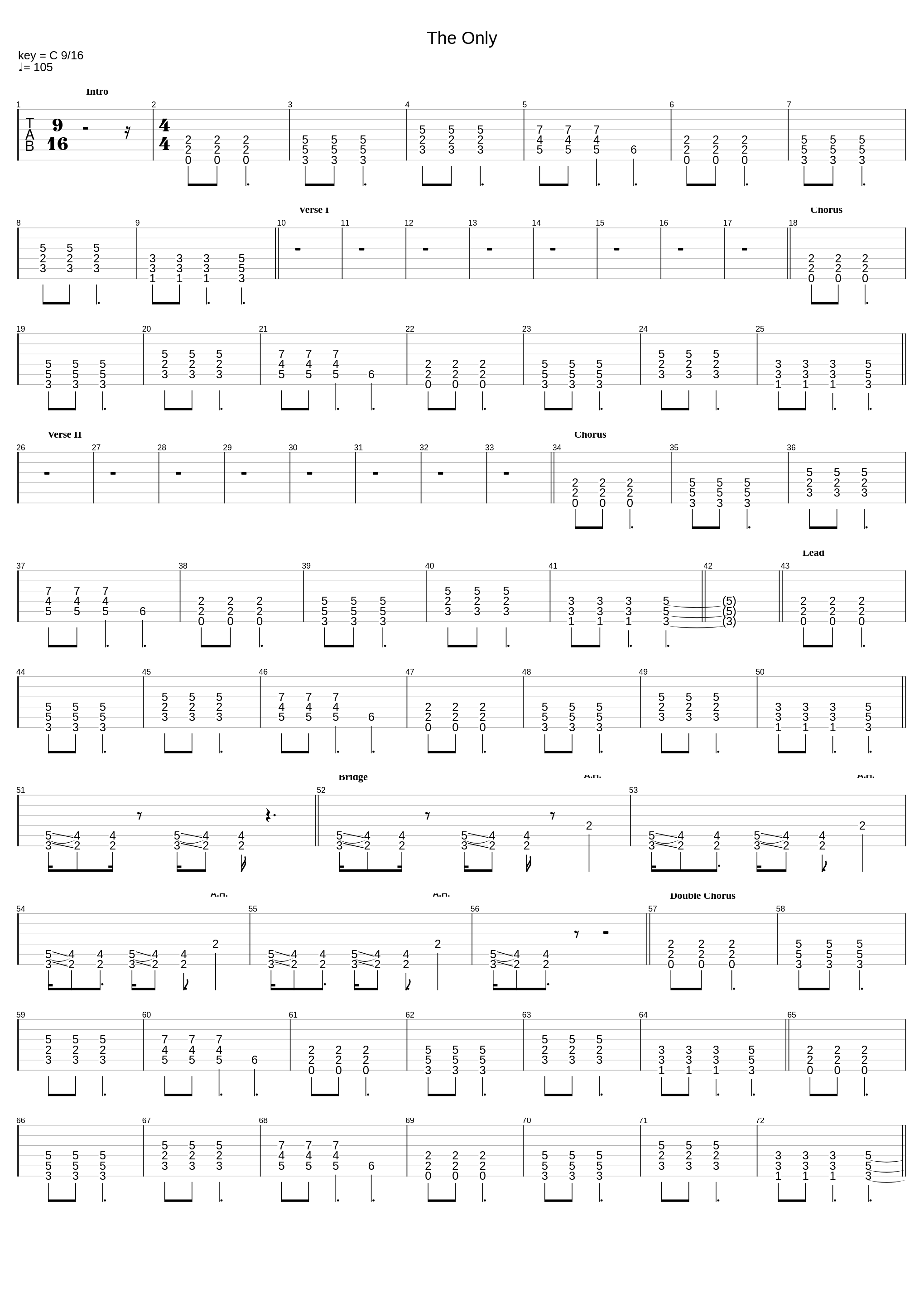 The Only  ( D Standard )_Static-X_1