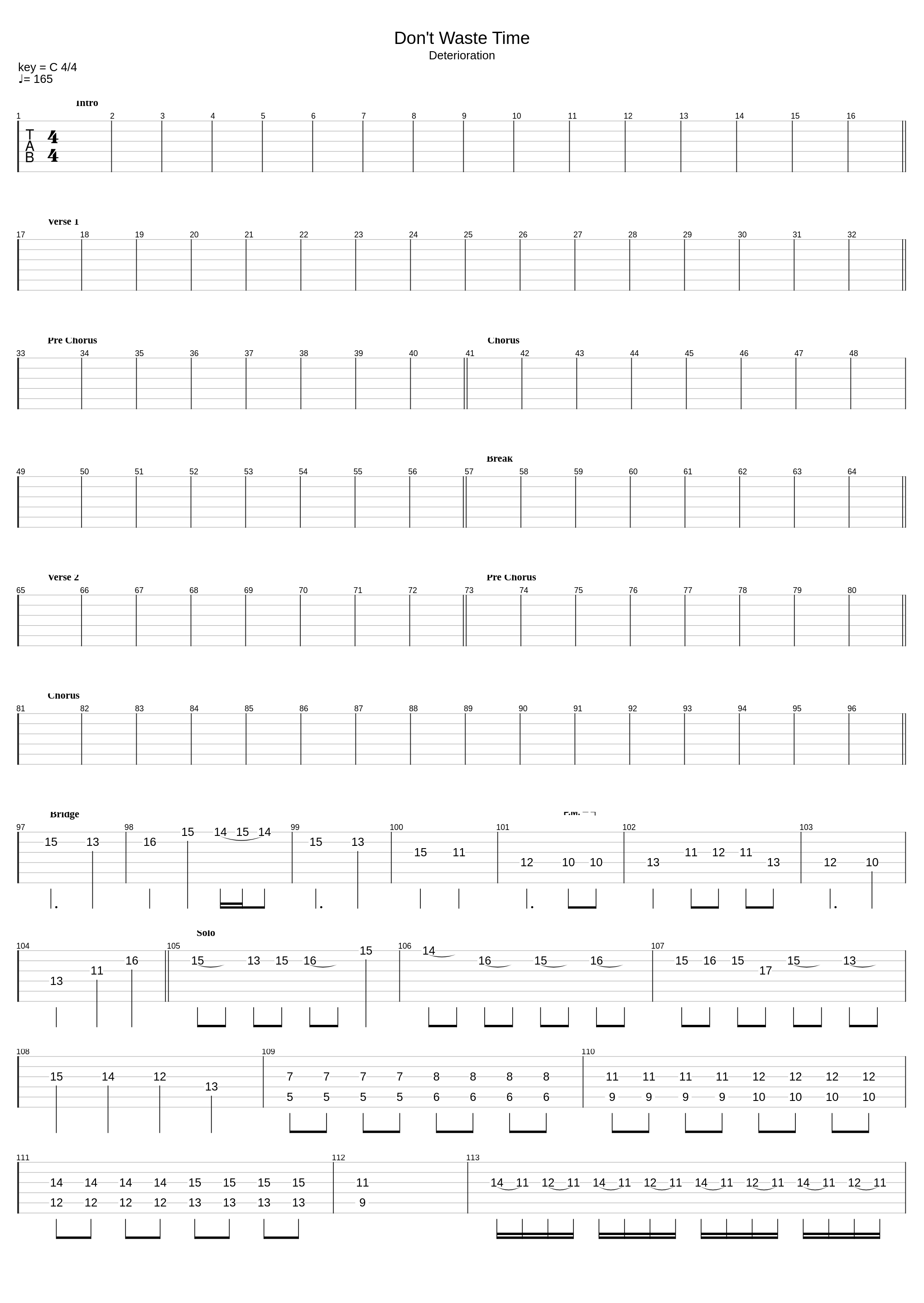 Don't Waste Time_Ascend To The Heavens_1