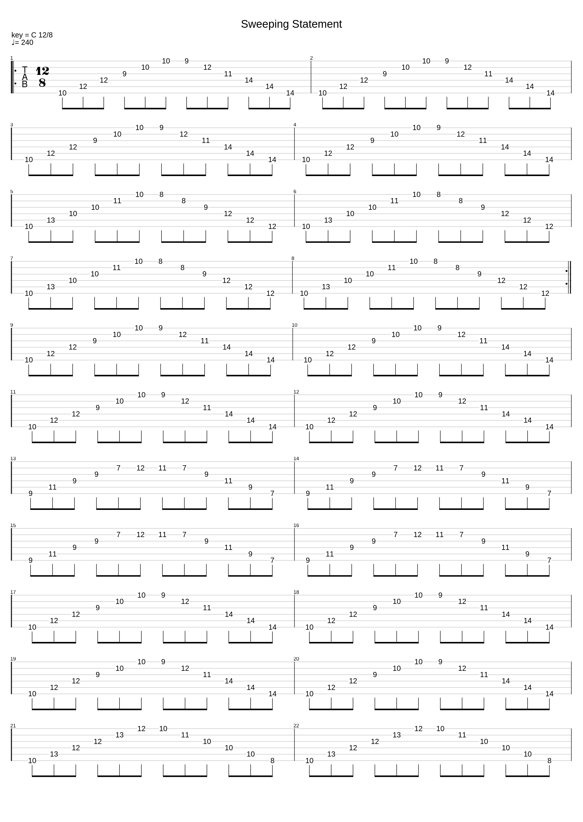 Sweeping Statement_Frank Gambale_1