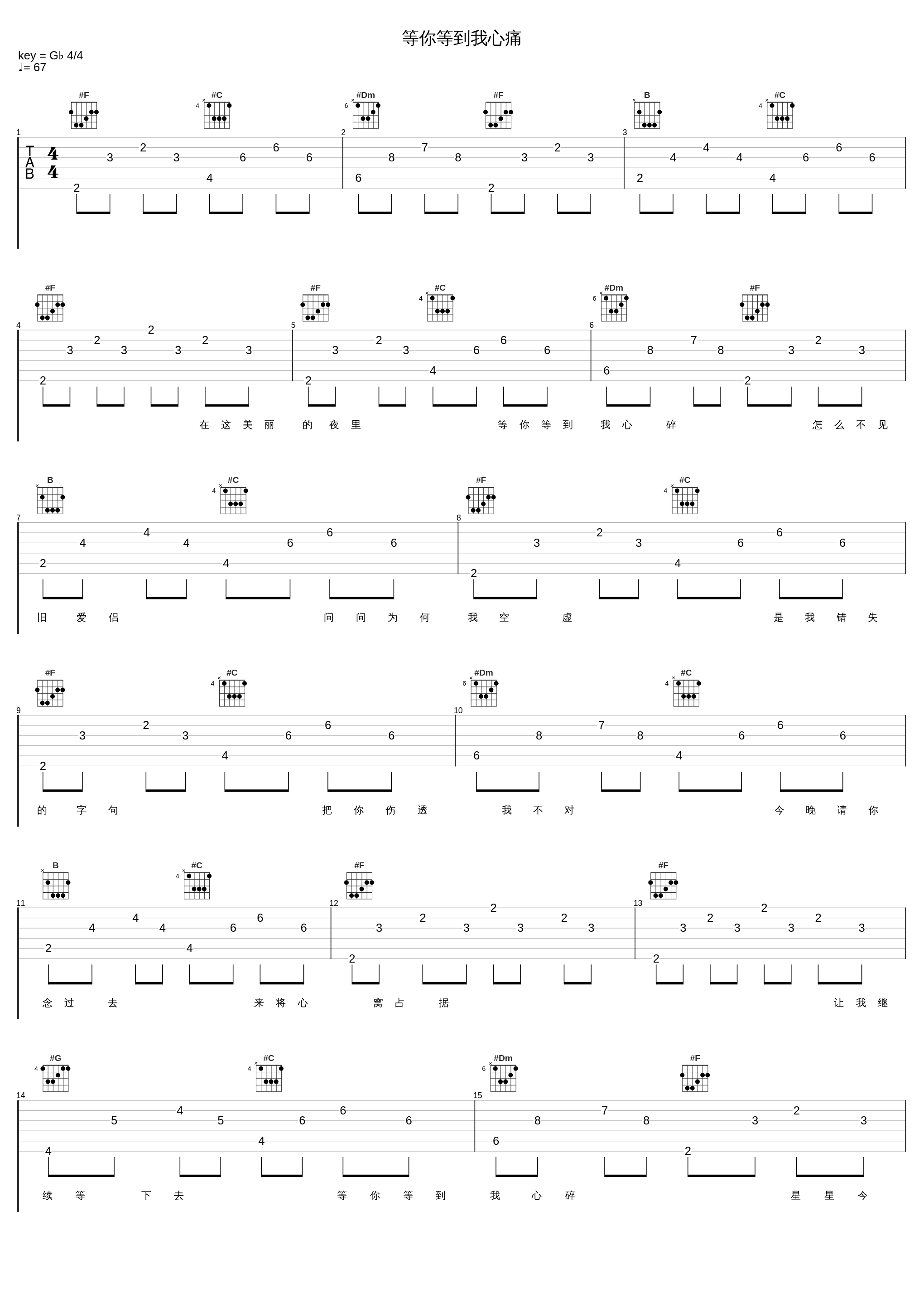 等你等到我心痛_张学友_1