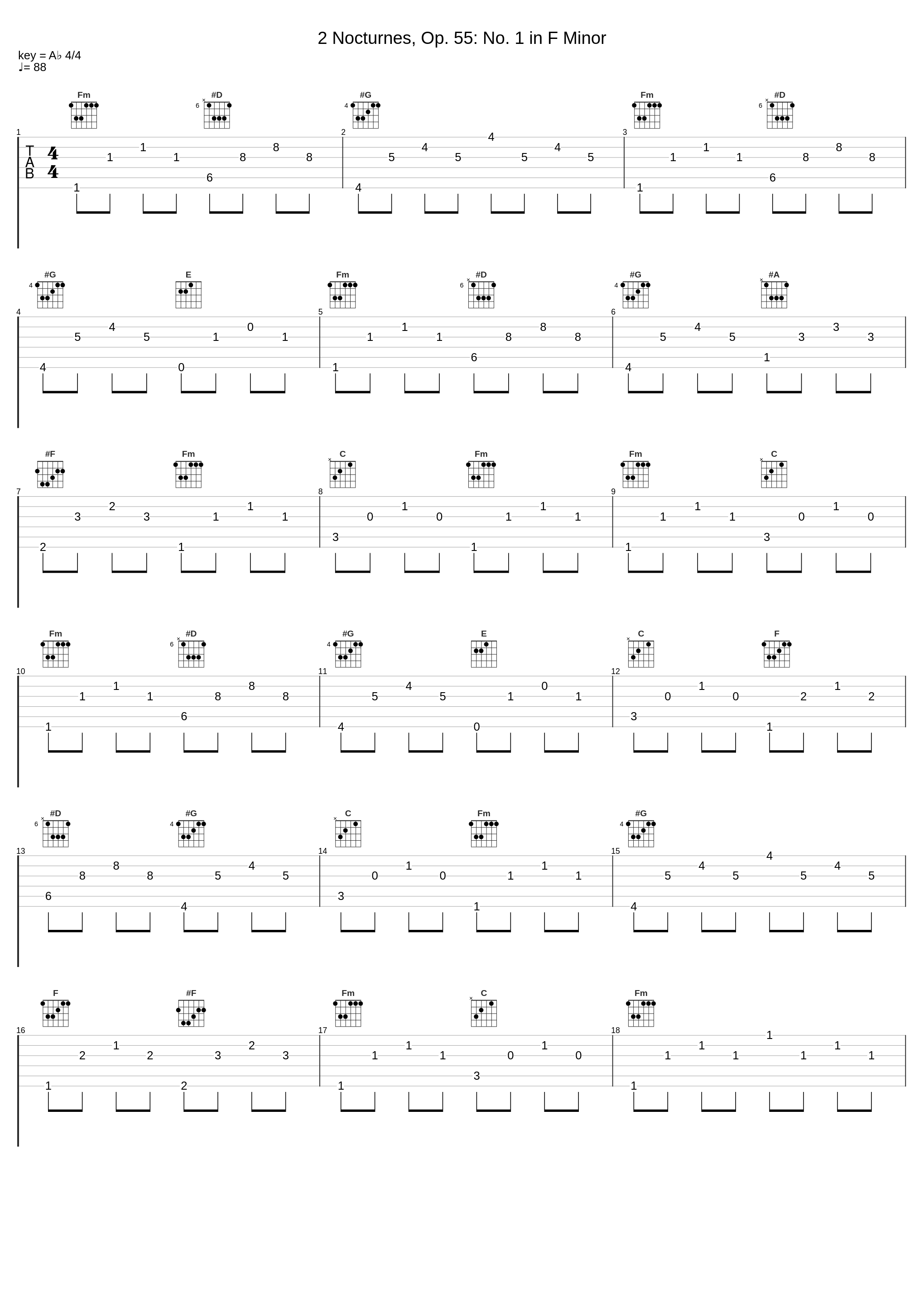 2 Nocturnes, Op. 55: No. 1 in F Minor_Frédéric Chopin,Christiane Mathé_1