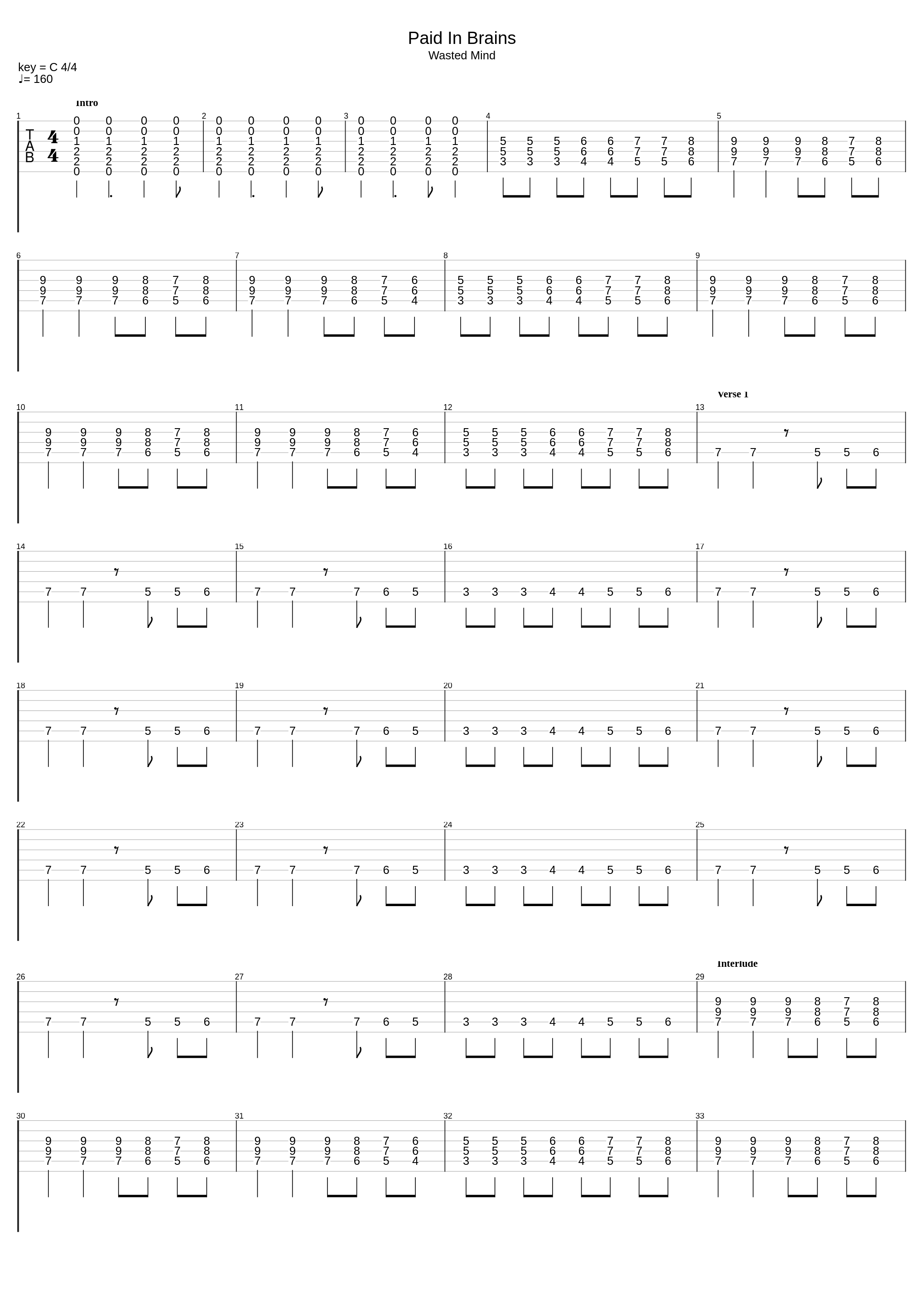 Paid In Brains_Direct Hit!_1