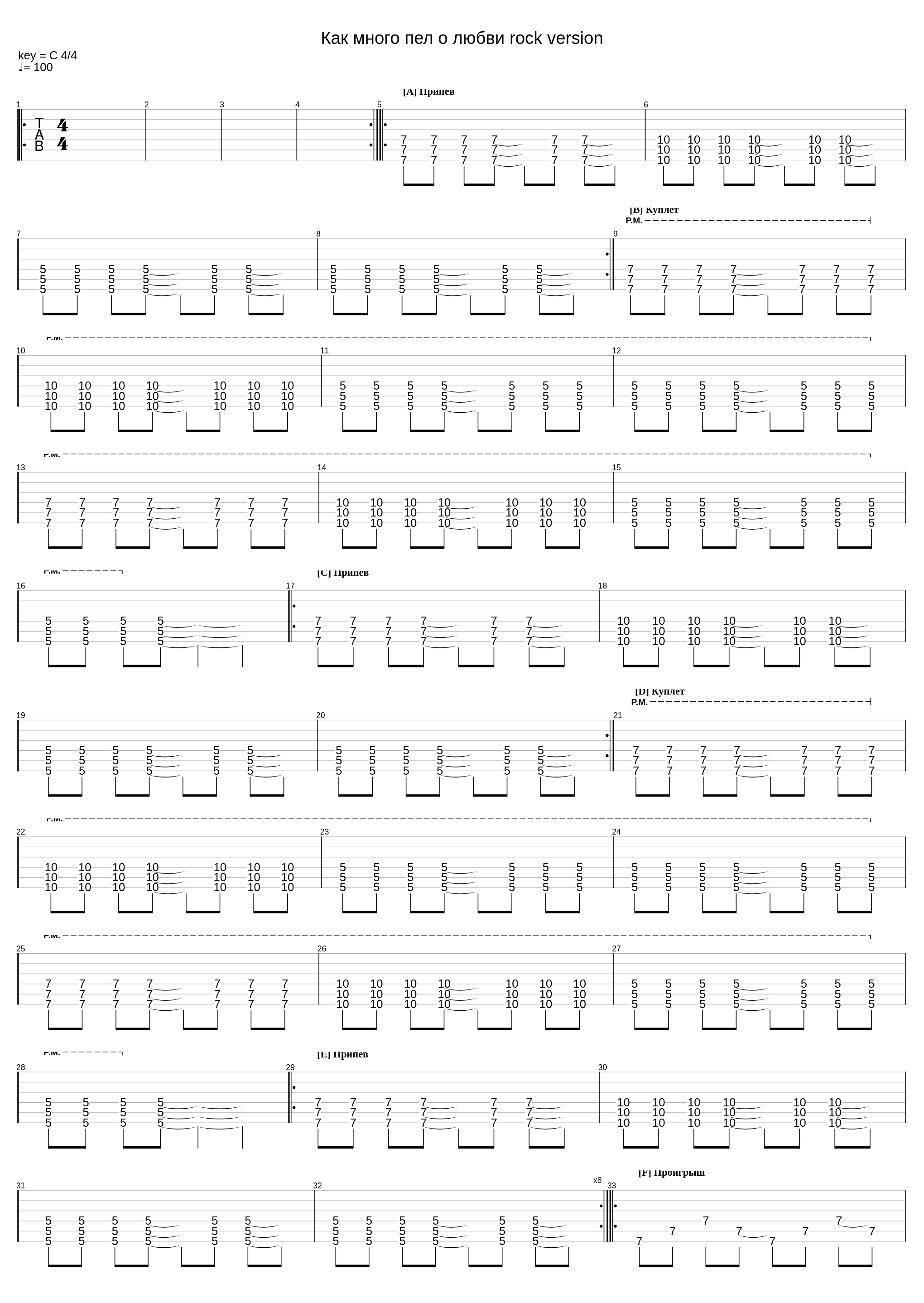 Как много пел о любви (Rock Version)_Hatiz_1