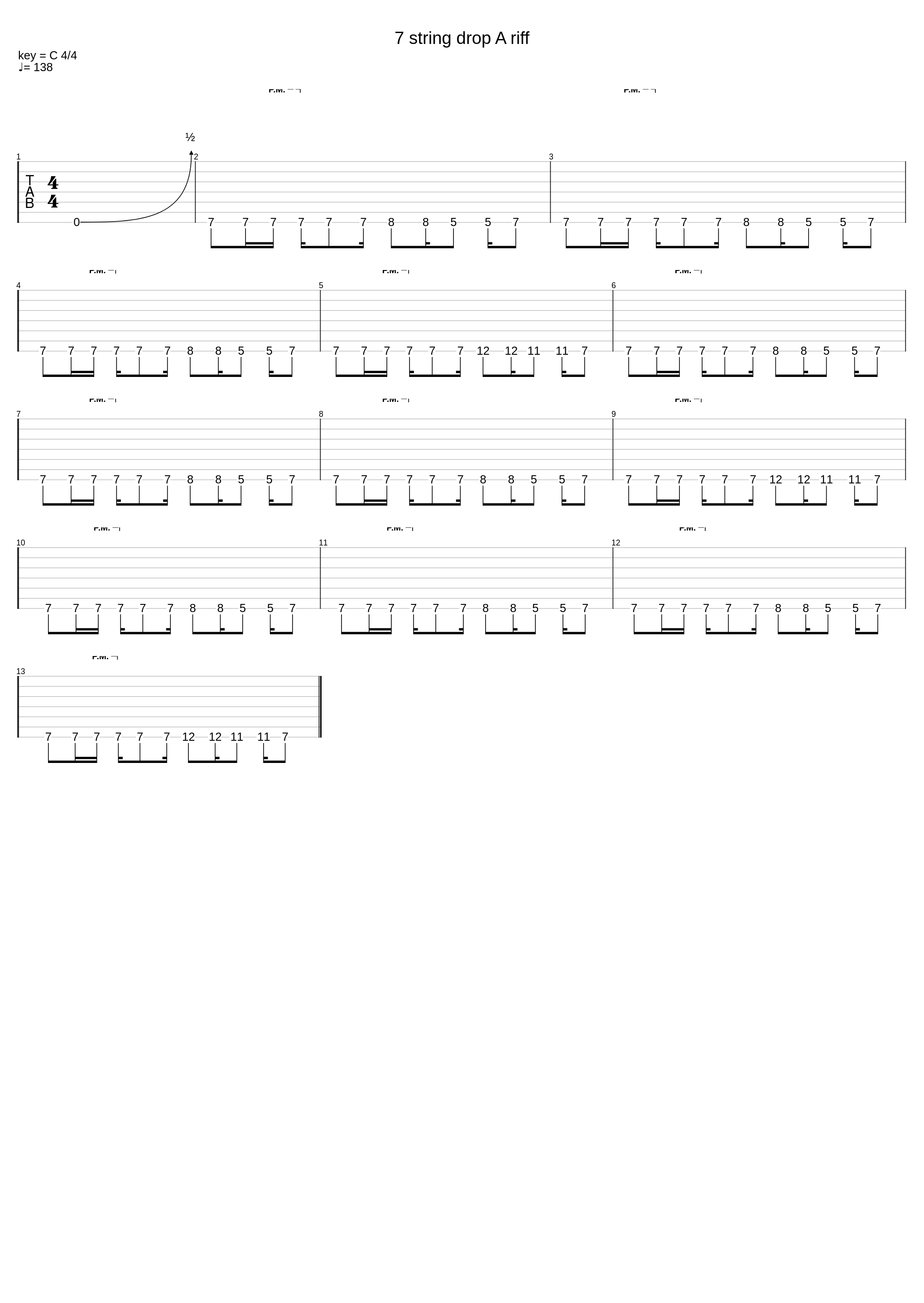 7 string drop A riff_Stufs27_1