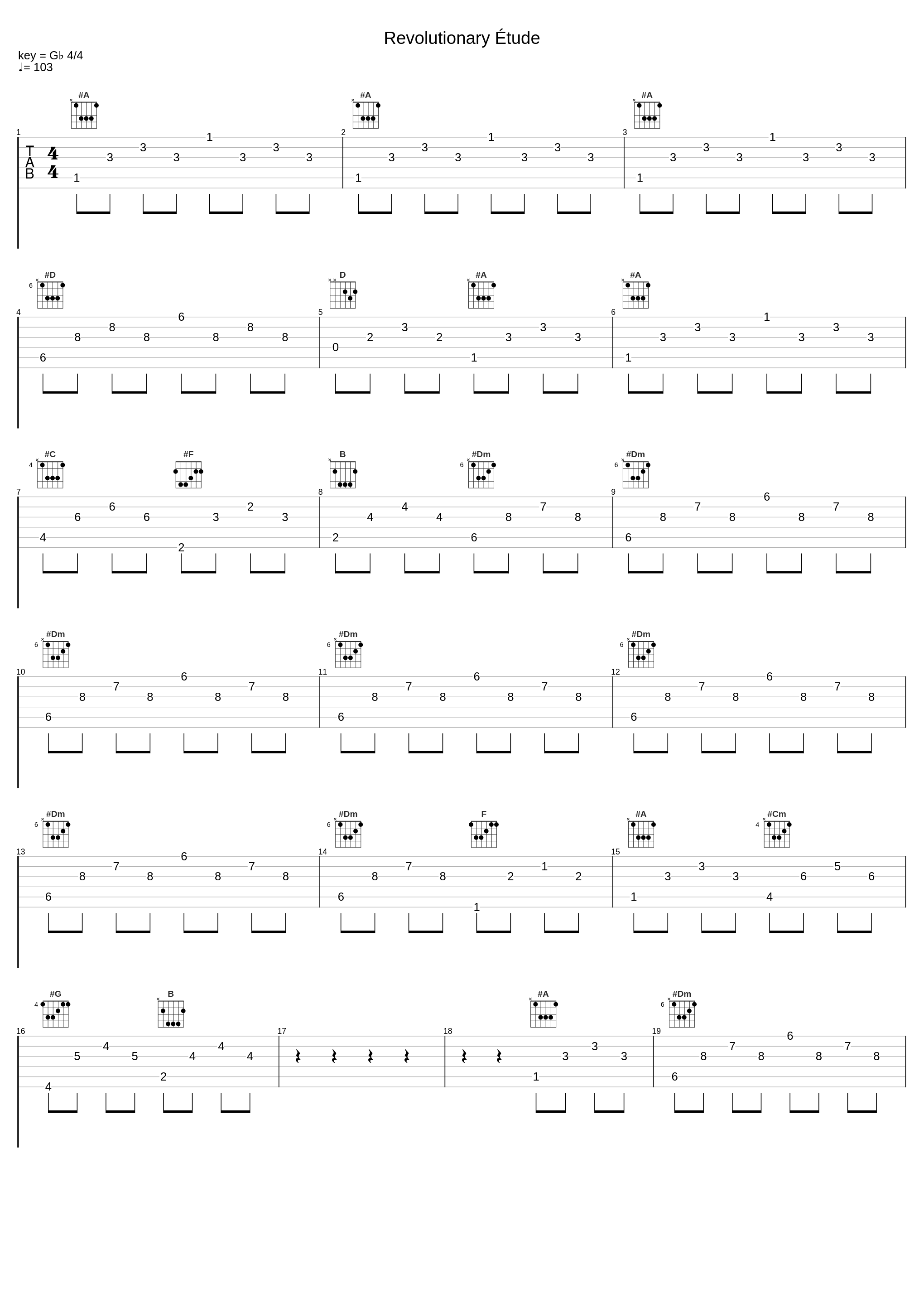 Revolutionary Étude_Classical Music,Frédéric Chopin_1
