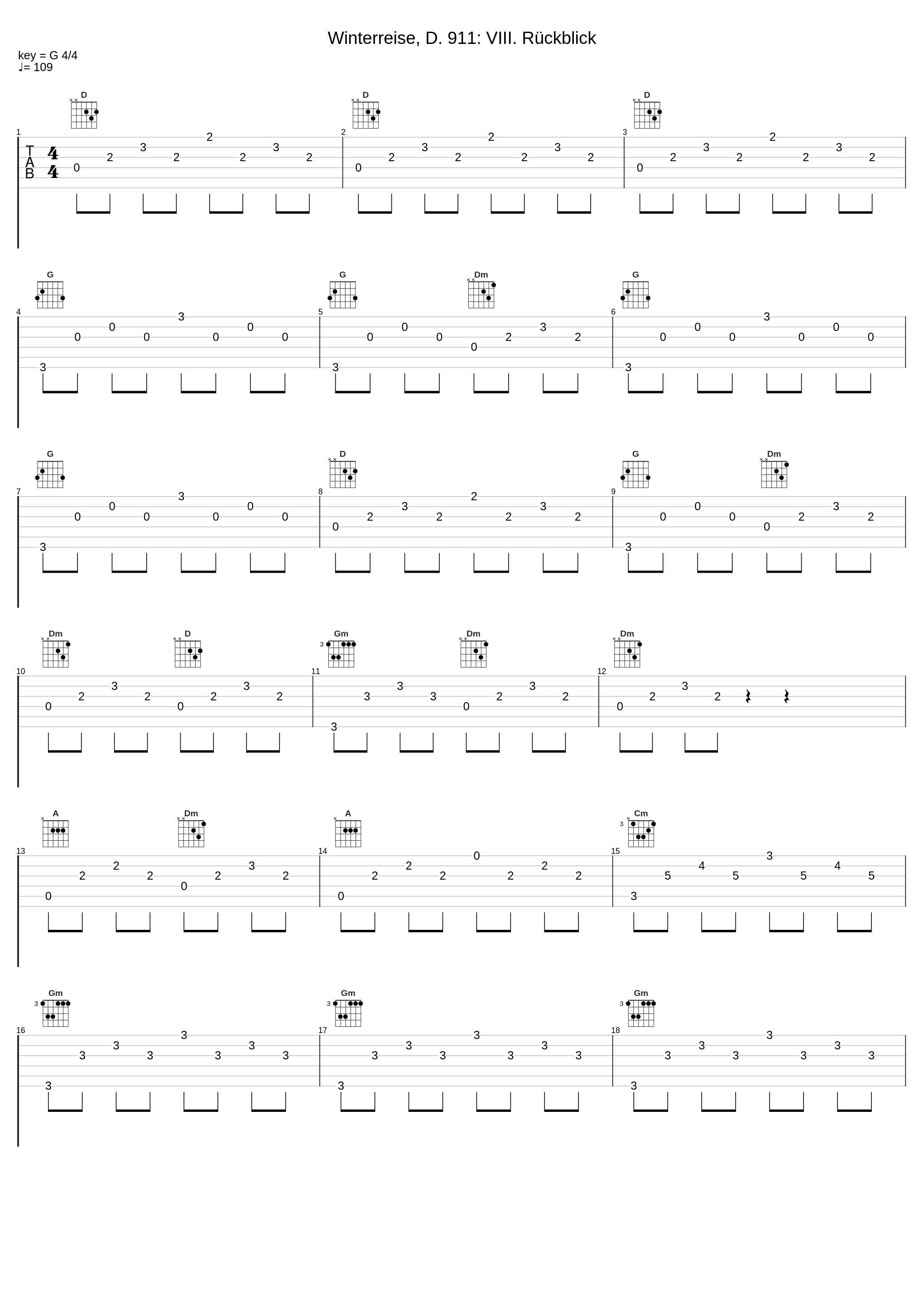 Winterreise, D. 911: VIII. Rückblick_Hans Jörg Mammel,Arthur Schoonderwoerd,Franz Schubert,Wilhelm Müller_1