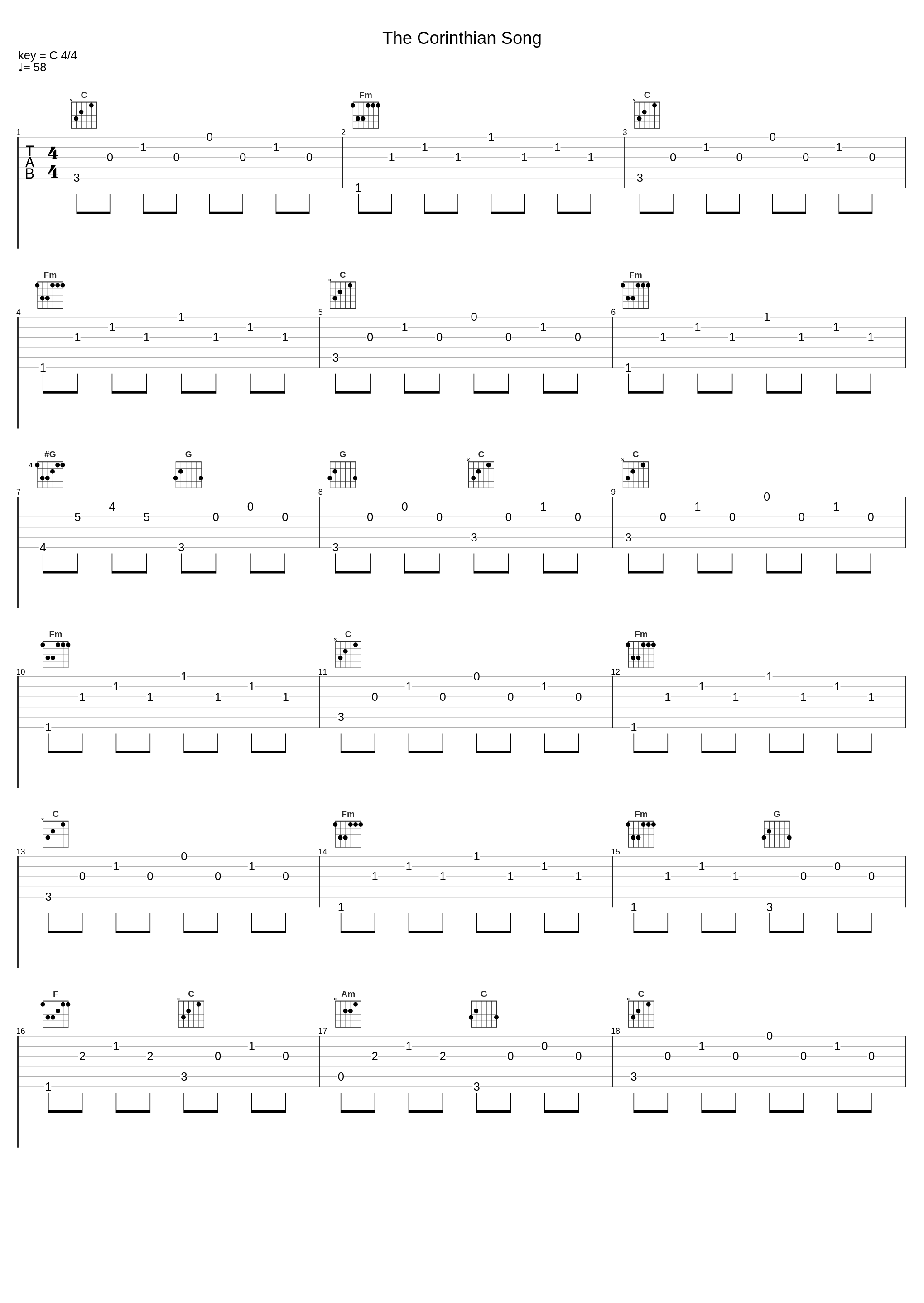 The Corinthian Song_Chris Lizotte_1