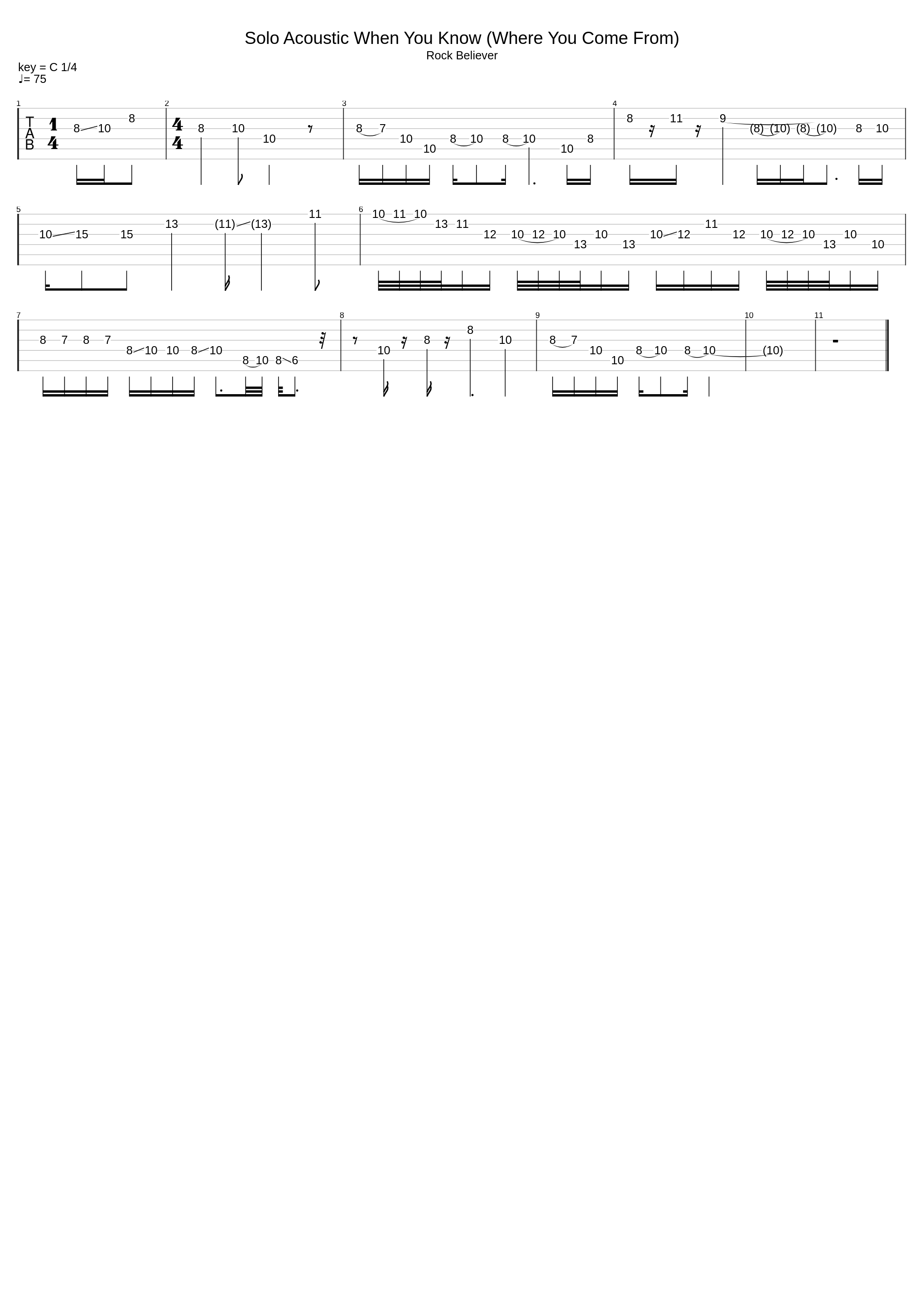 Solo Acoustic When You Know (Where You Come From)_Scorpions_1