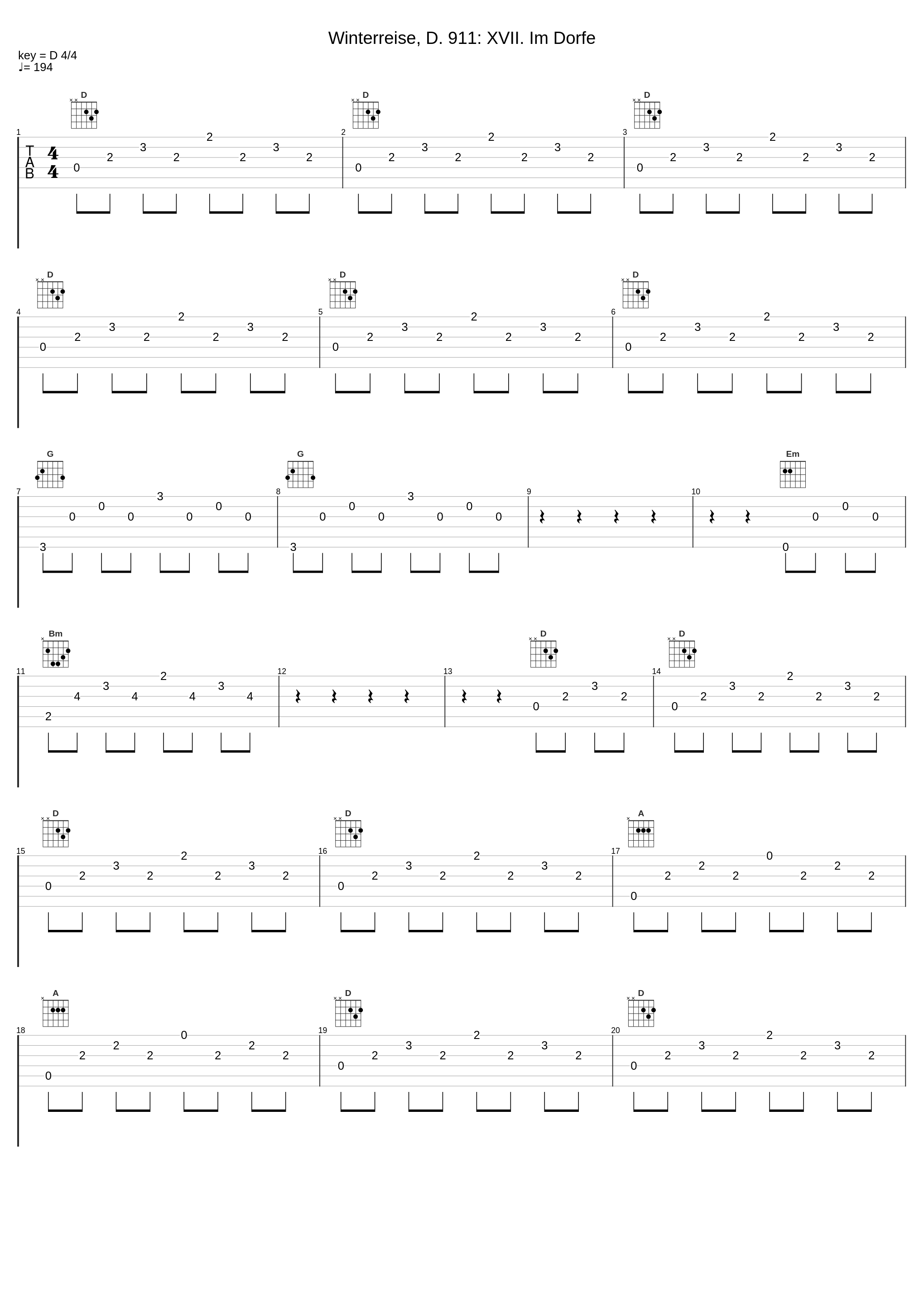 Winterreise, D. 911: XVII. Im Dorfe_Hans Jörg Mammel,Arthur Schoonderwoerd,Franz Schubert,Wilhelm Müller_1