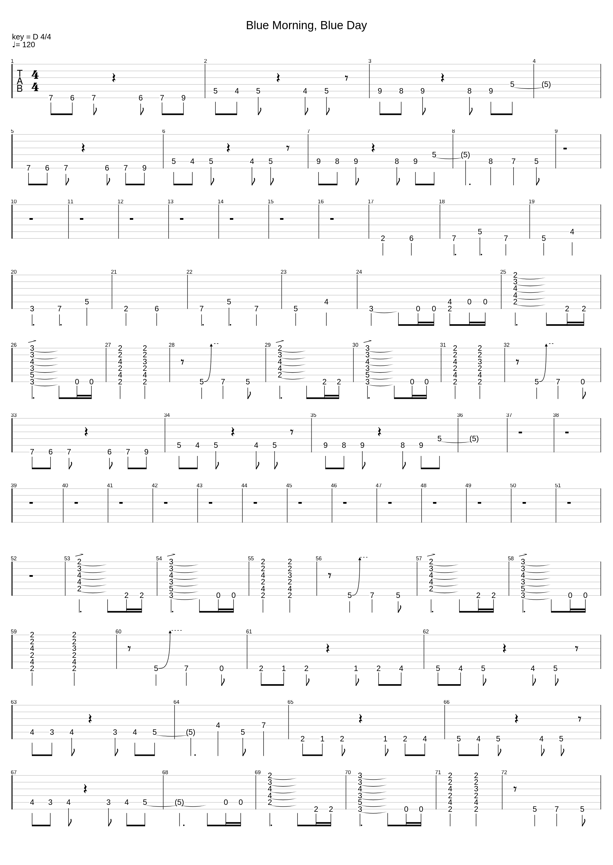 Blue Morning, Blue Day_Foreigner_1