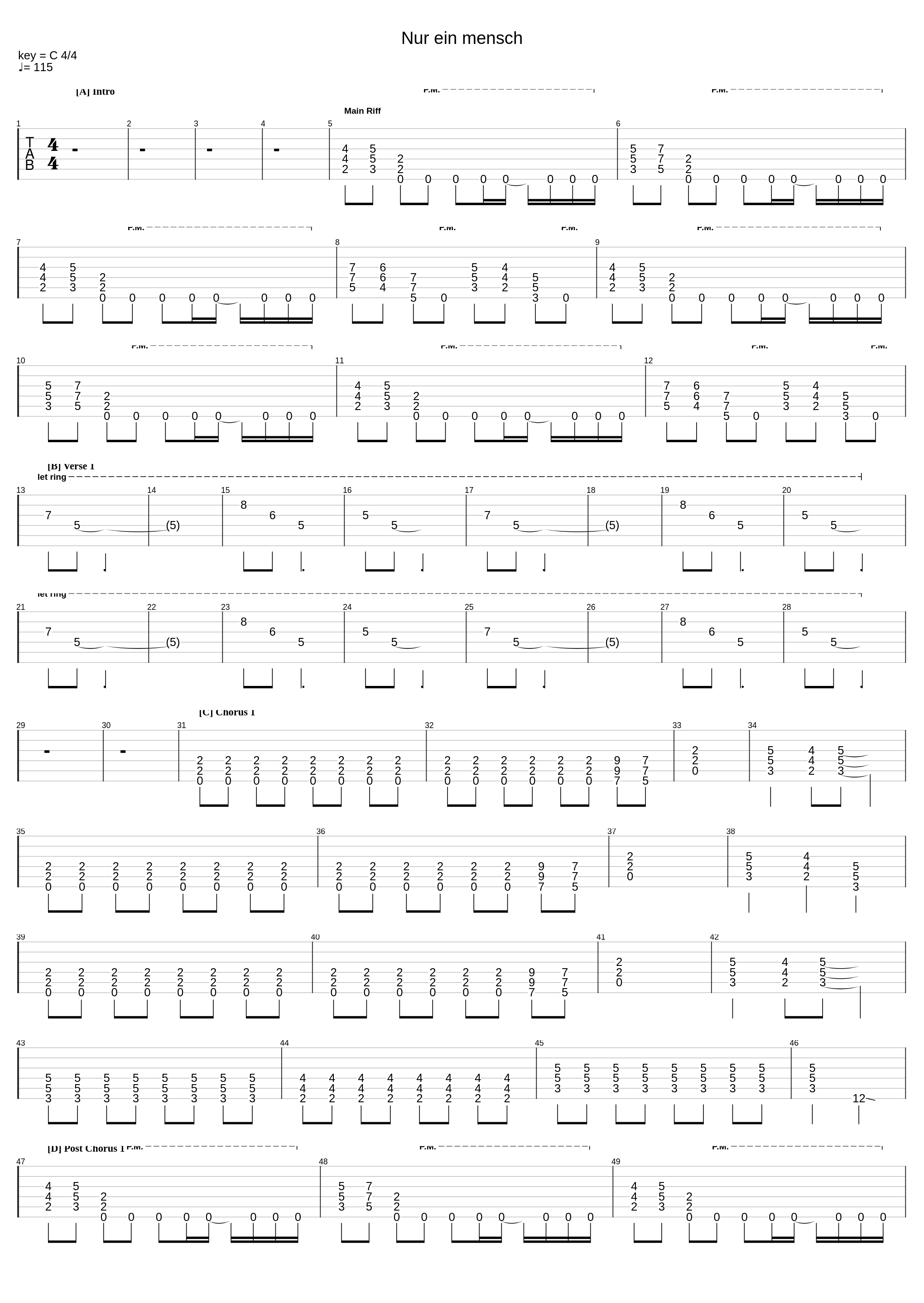 Nur ein mensch_Oomph!_1