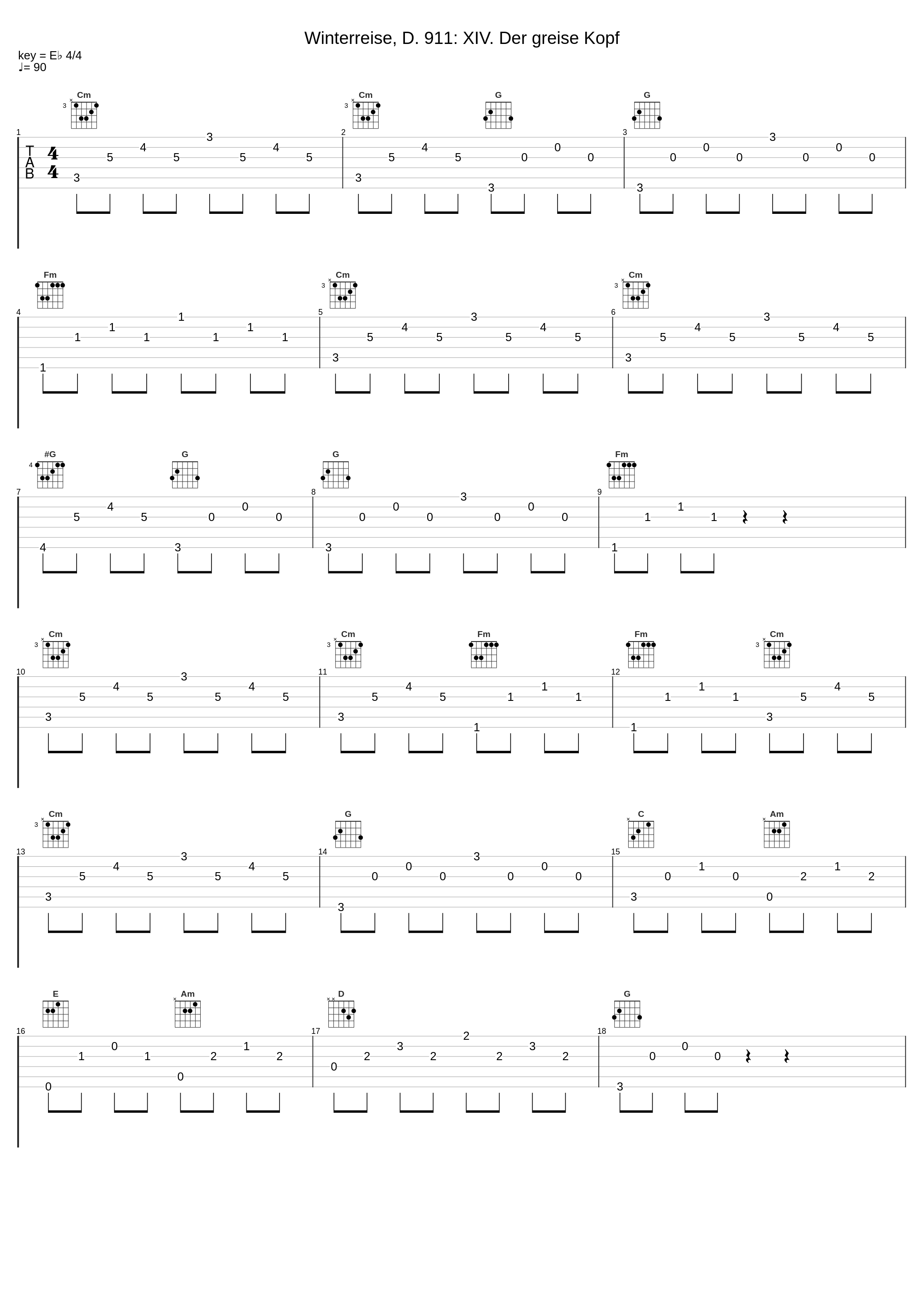 Winterreise, D. 911: XIV. Der greise Kopf_Hans Jörg Mammel,Arthur Schoonderwoerd,Franz Schubert,Wilhelm Müller_1