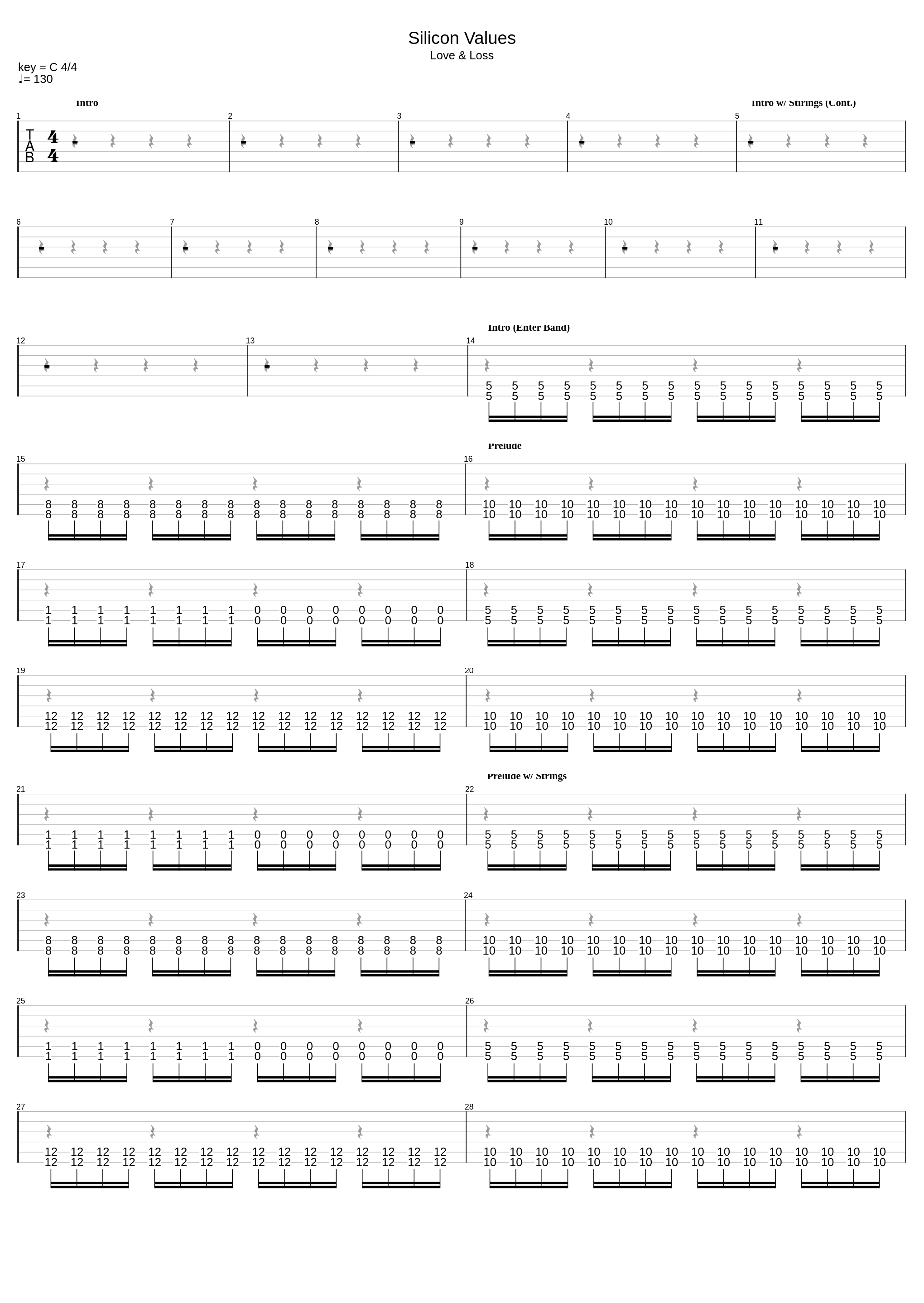 Silicon Values_Love And Loss_1