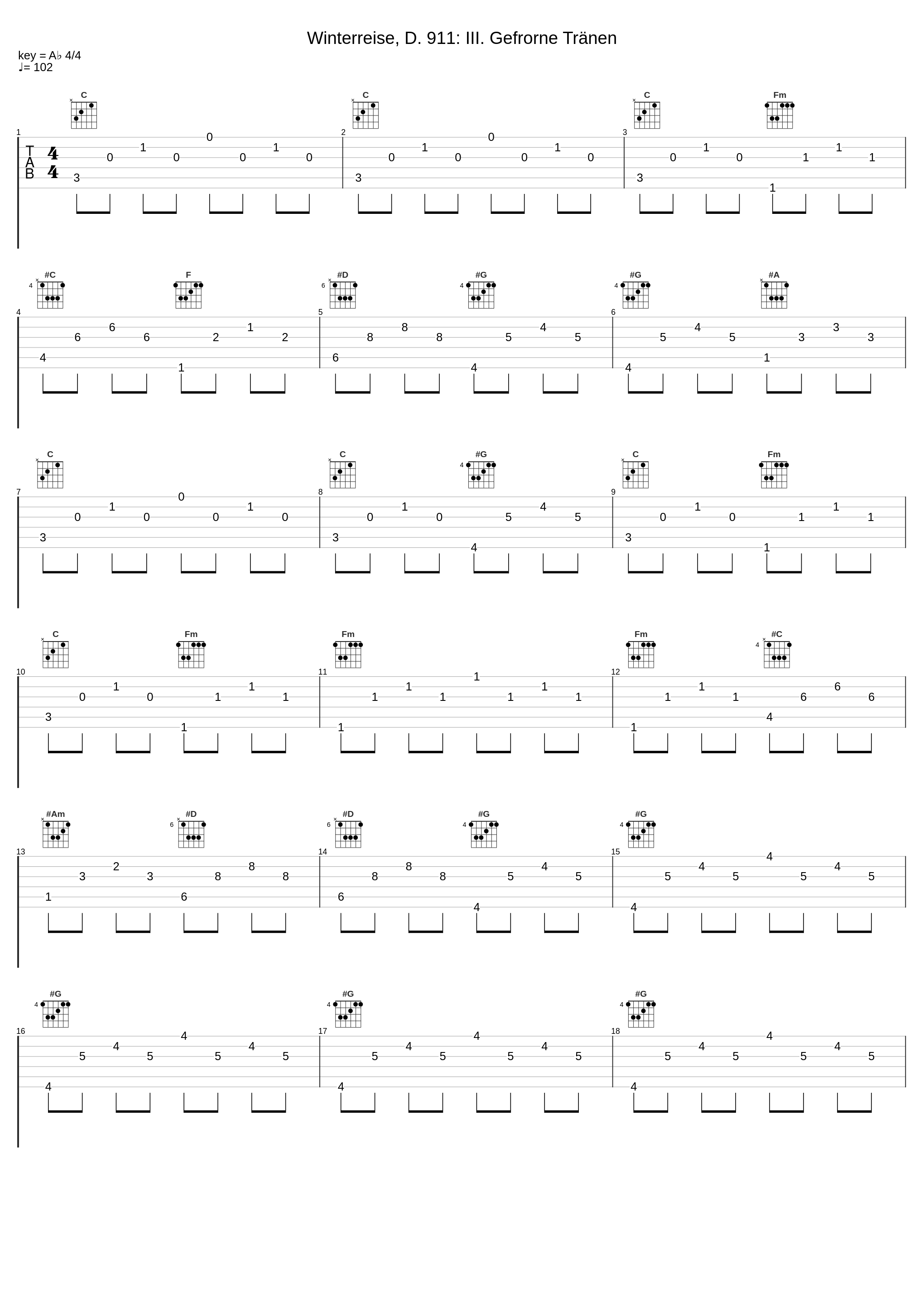 Winterreise, D. 911: III. Gefrorne Tränen_Hans Jörg Mammel,Arthur Schoonderwoerd,Franz Schubert,Wilhelm Müller_1