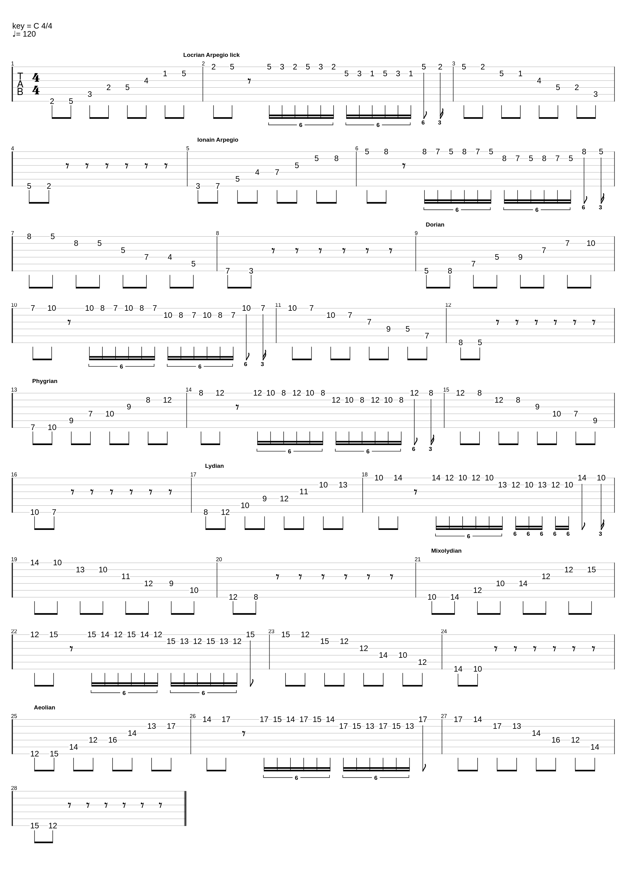 Modal Arpeggios_Lucas Jenkinson_1