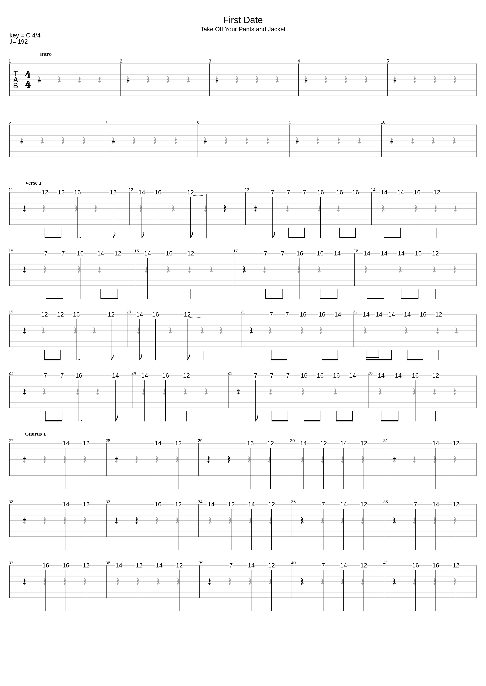 First Date (skatepunk! version)_Blink-182_1