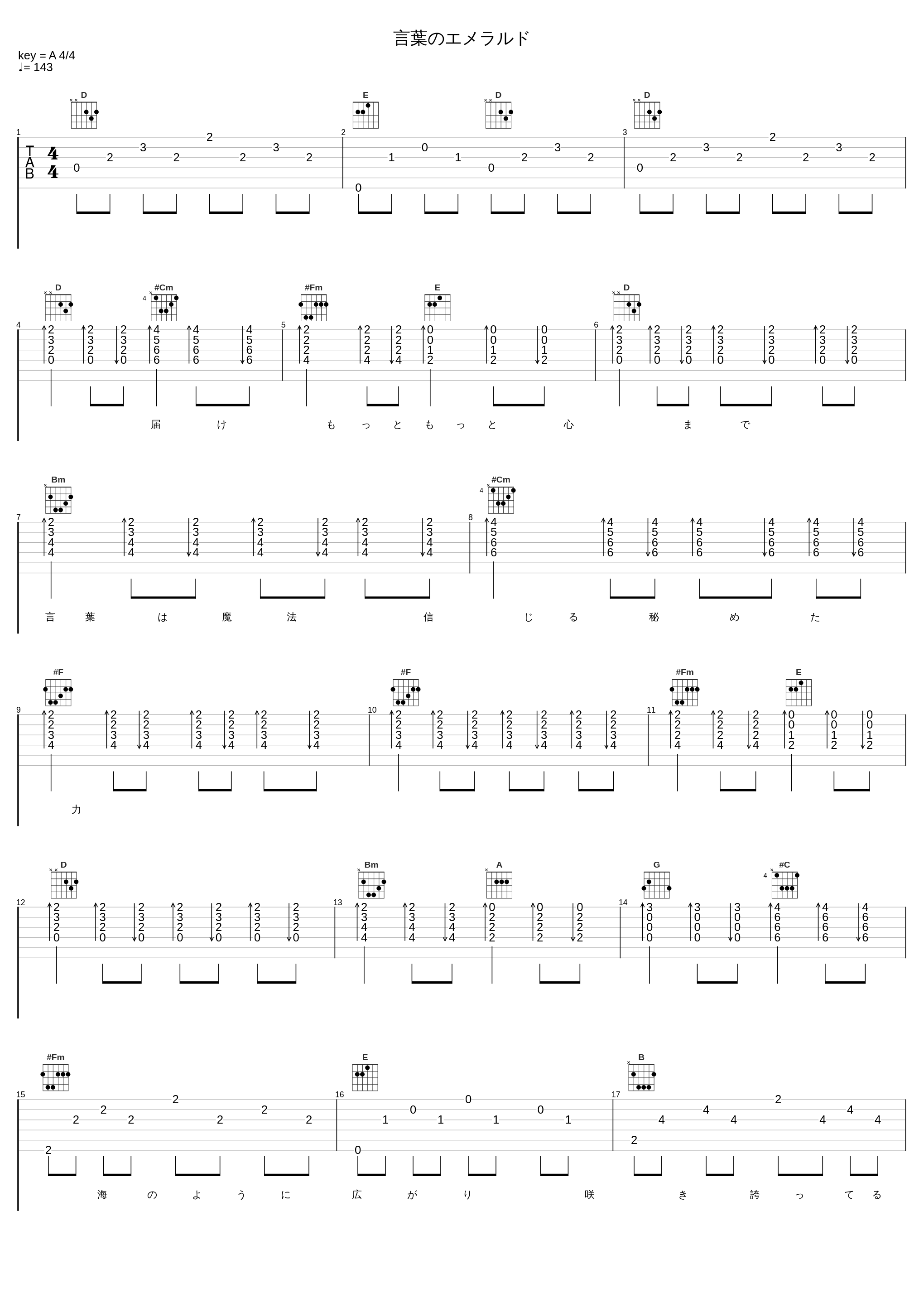 言葉のエメラルド_早见沙织_1