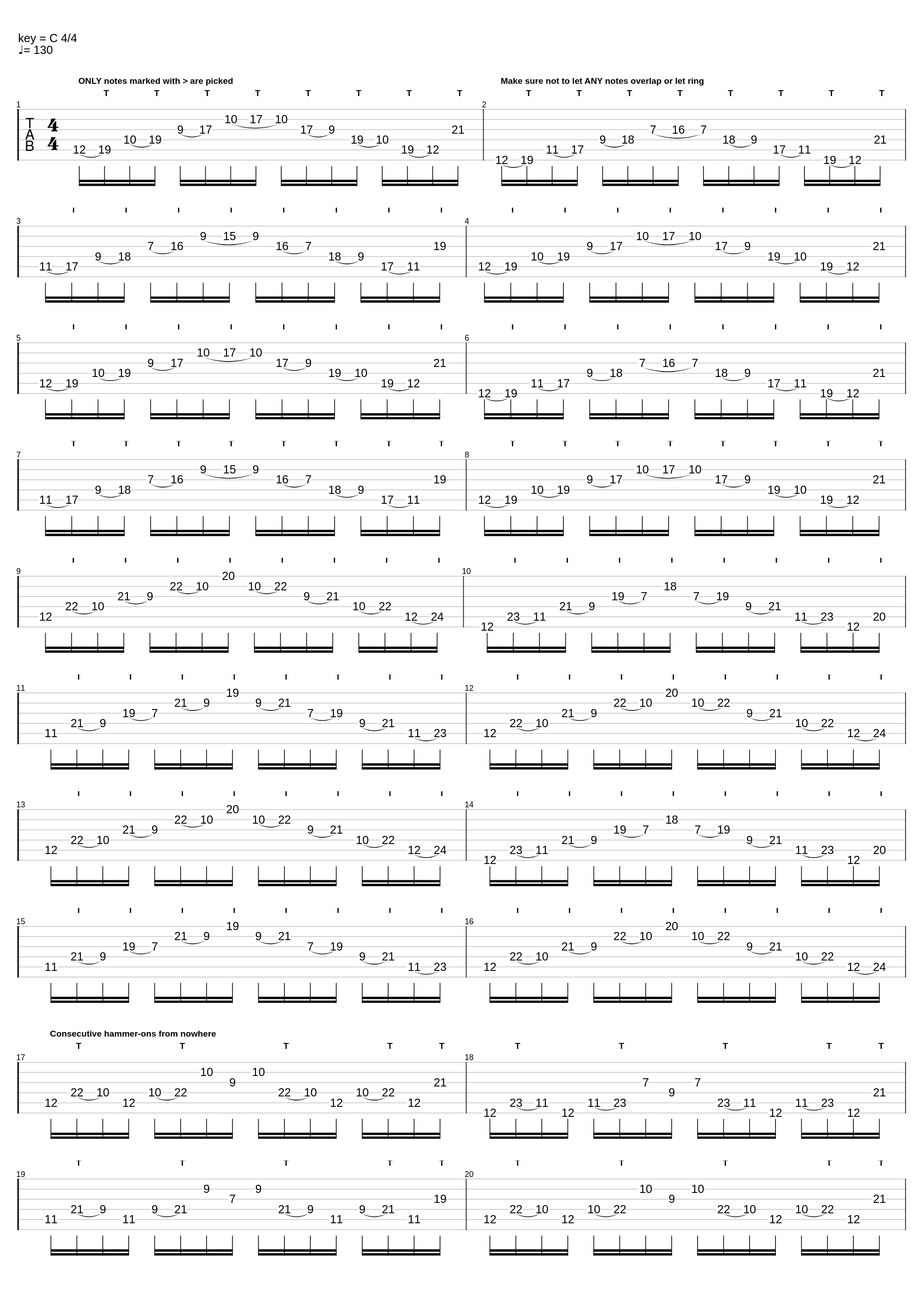 Two Handed Tapping Etude_Two Handed Tapping_1