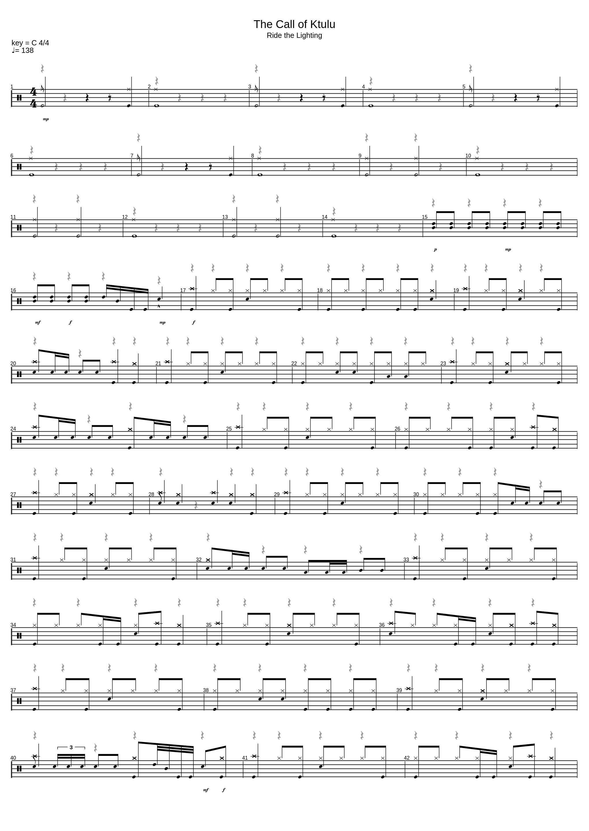 The Call Of Ktulu Correct Bass V1_Metallica_1