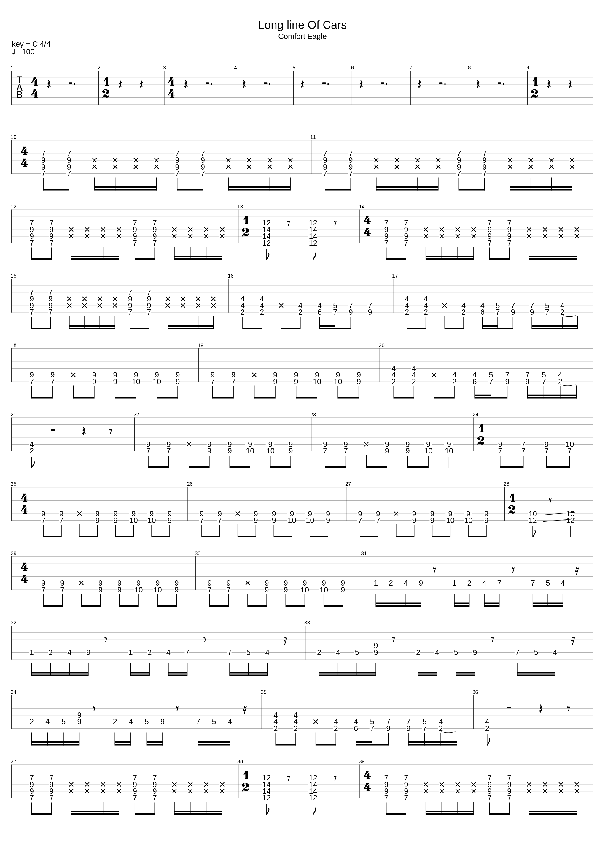 Long Line Of Cars_Cake_1