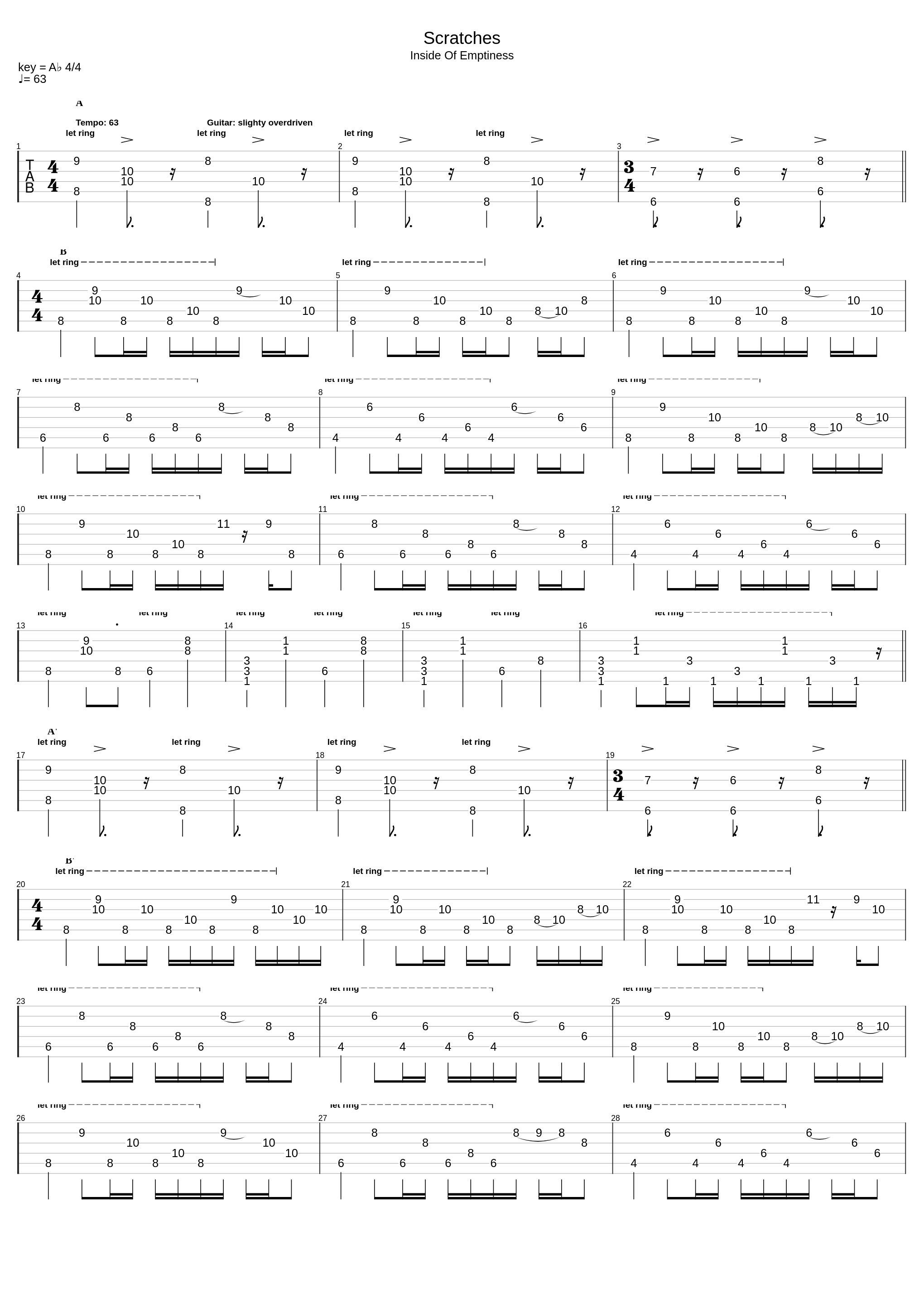 Scratches_John Frusciante_1