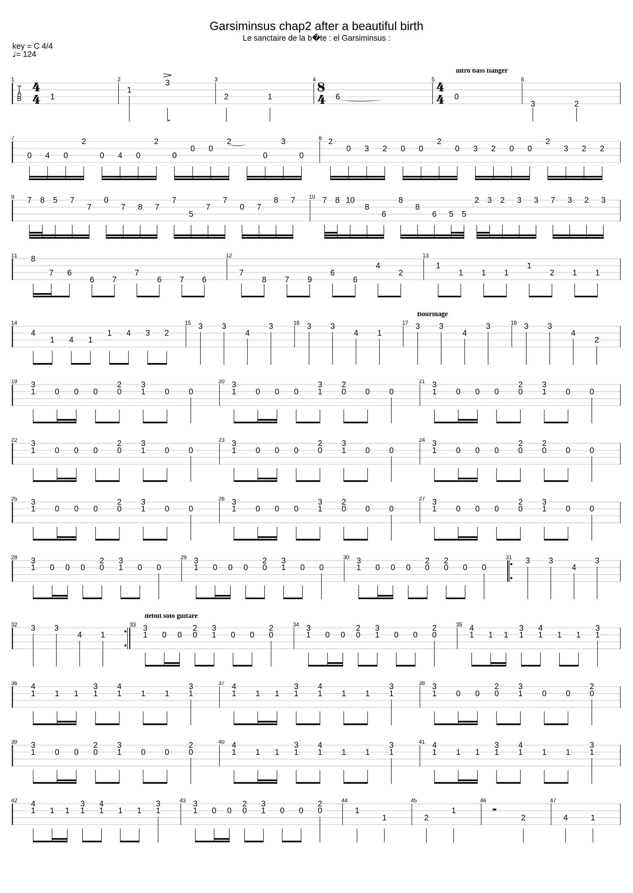 Garsiminsus Chap2 After A Beautiful Birth_Inquizitione Eresy_1