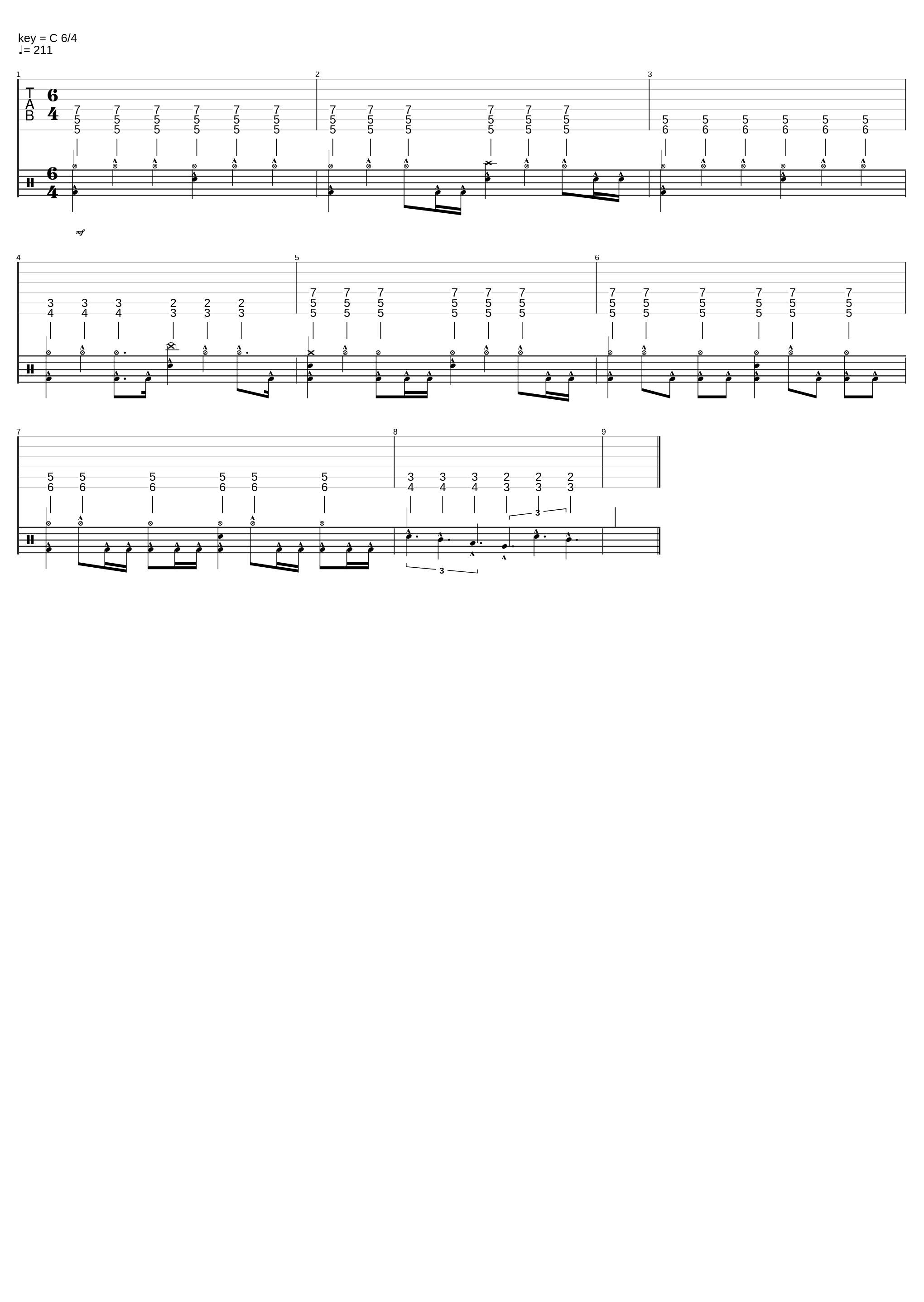 (Maybe?) the first Songsterr tab on 2024_Grandcheeseburger Footlettuce Kingsauce Of Mustard And Post-Mortem Juice_1