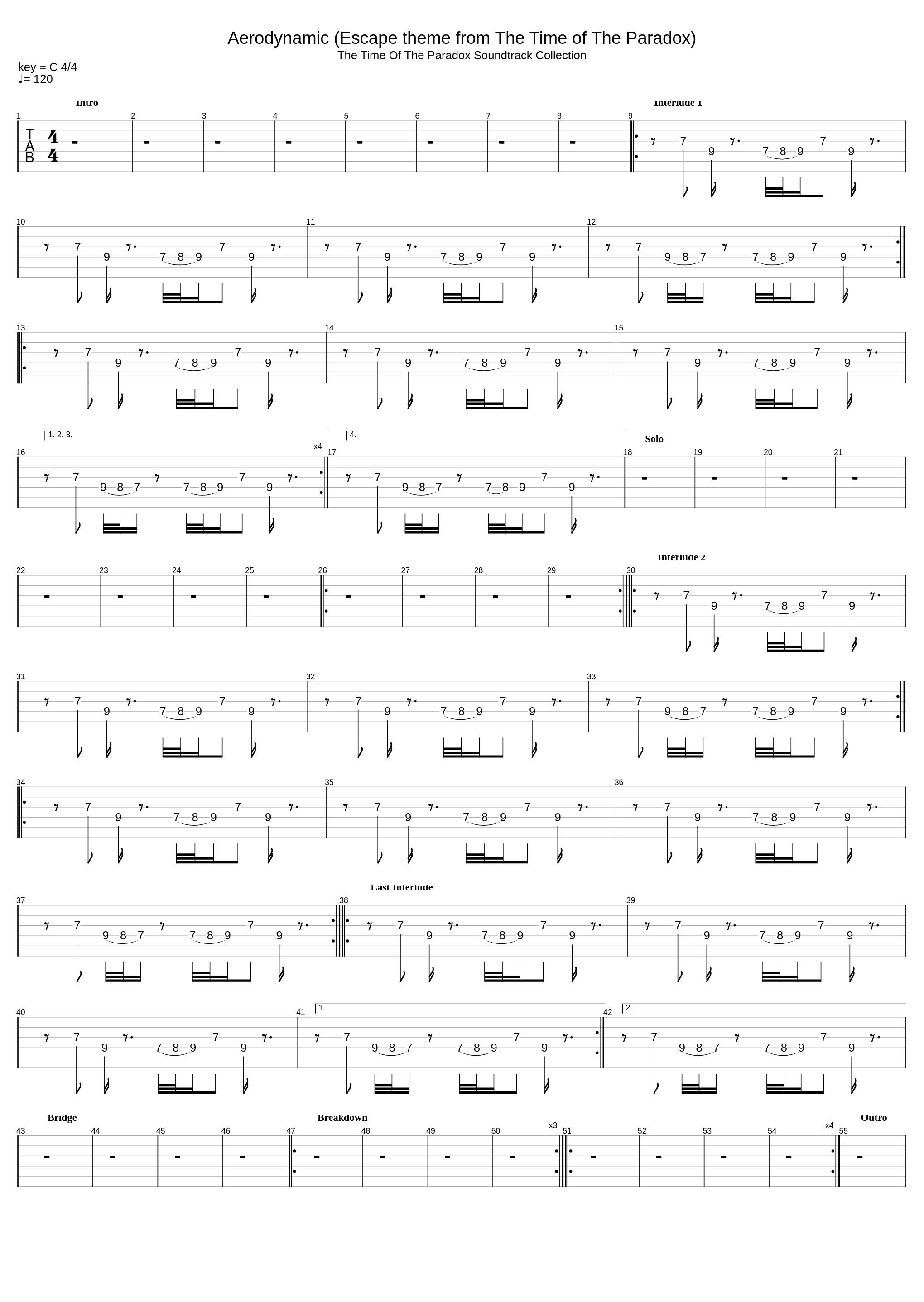 Aerodynamic (Escape theme from The Time of The Paradox)_Deadmau5_1