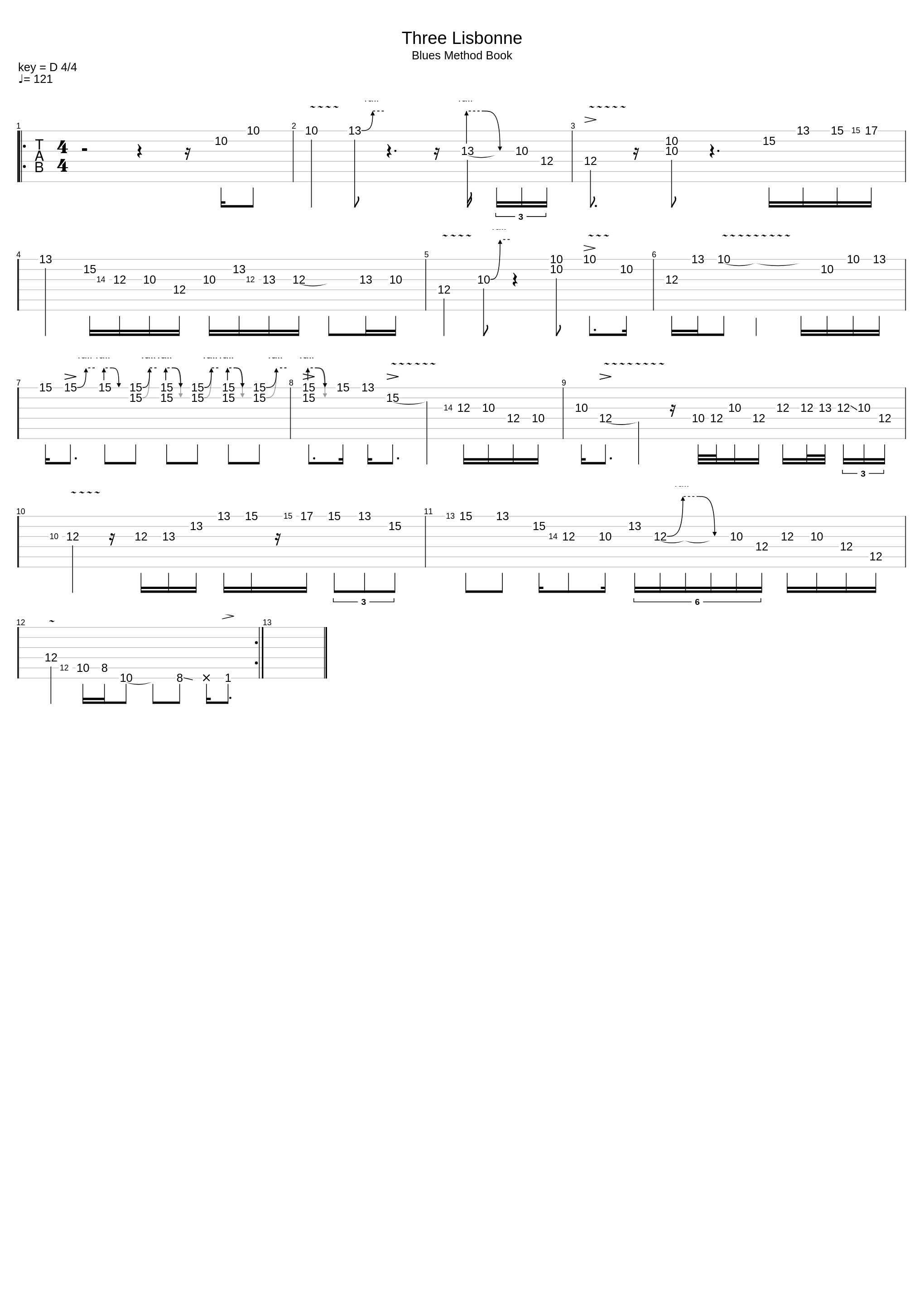Three Lisbonne_Blues Solo_1
