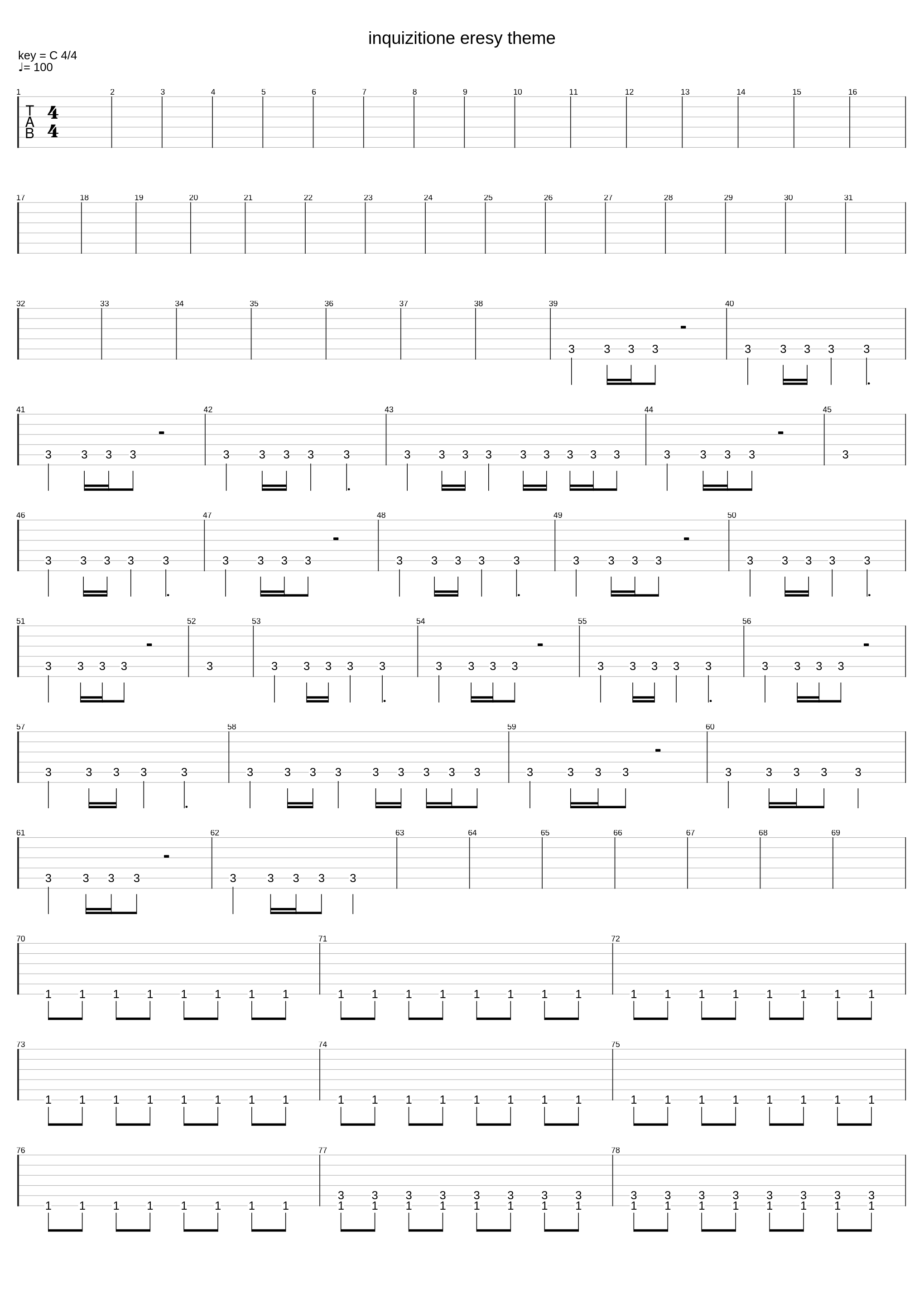 Inquizitione Eresy Theme_Inquizitione Eresy_1