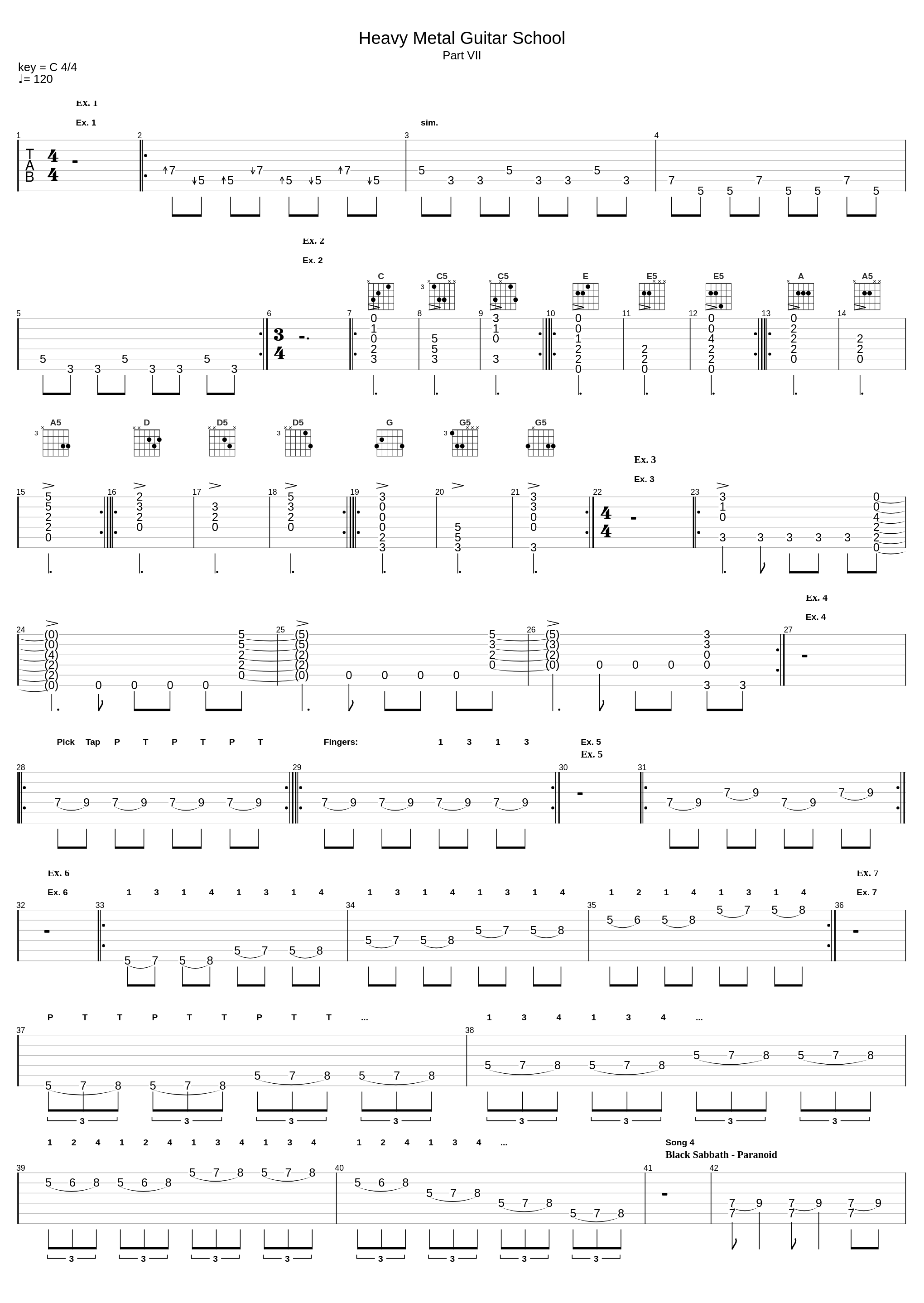 Part VII_Heavy Metal Guitar School_1