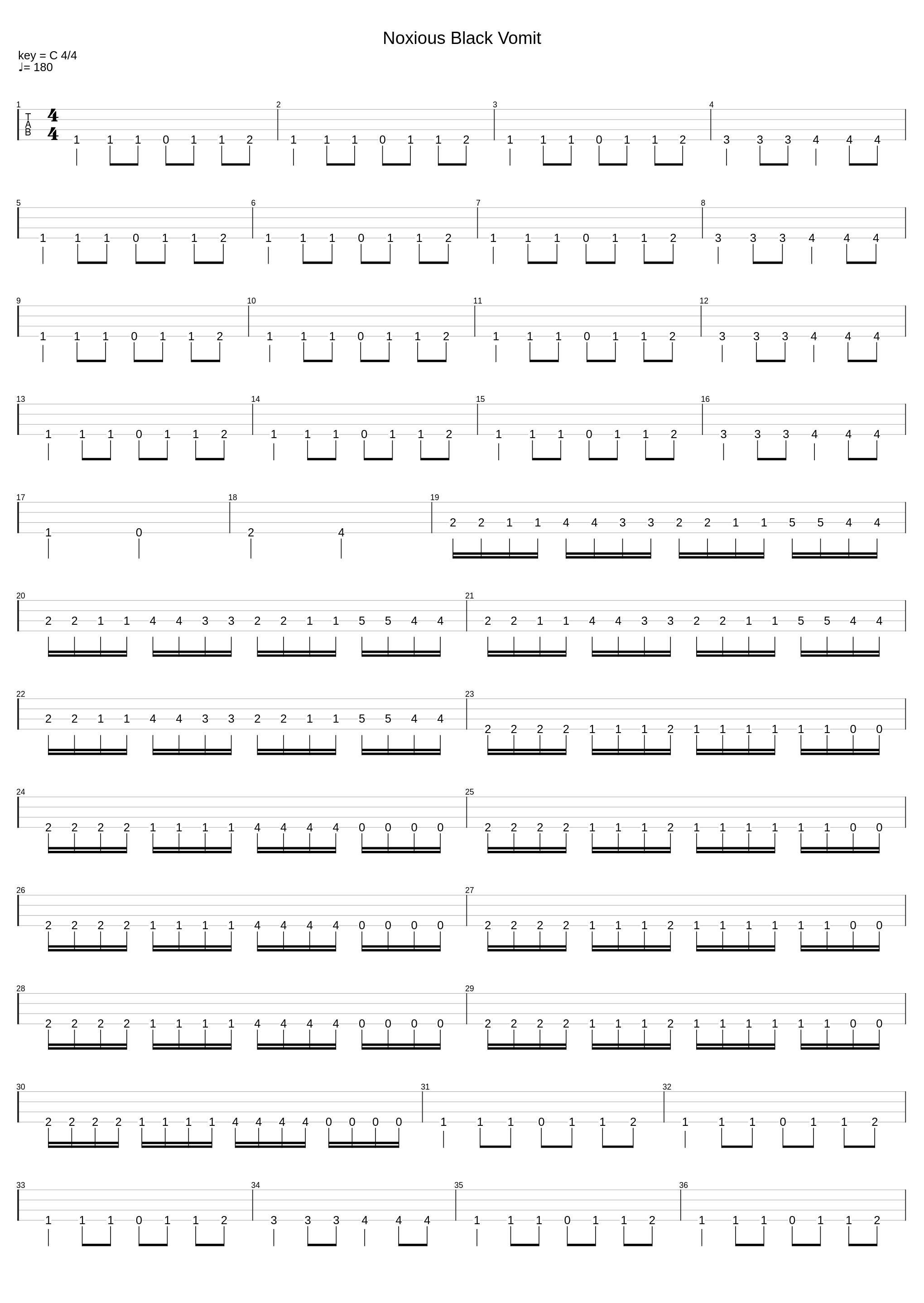 Noxious Black Vomit_Sarin Reaper_1