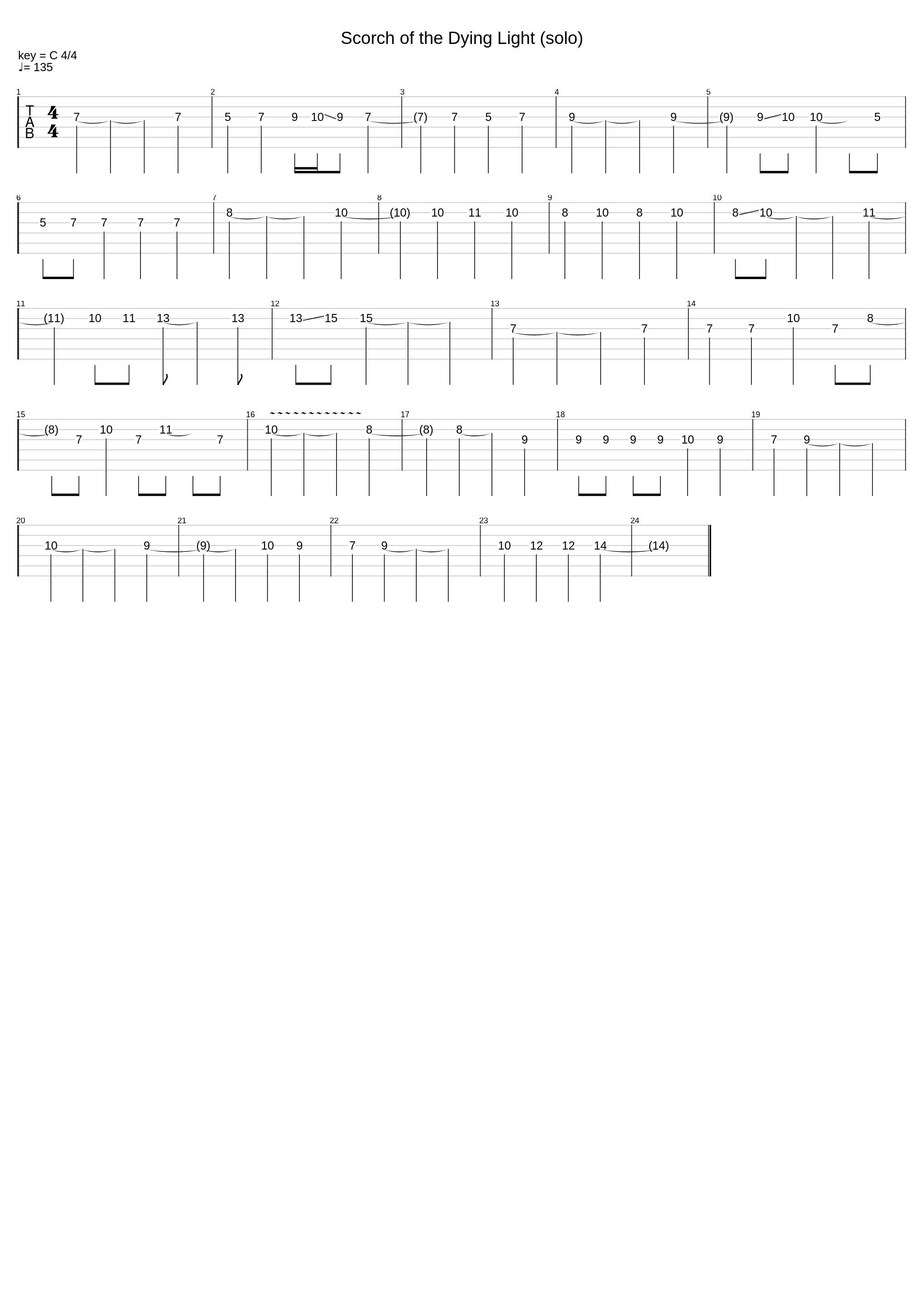 Scorch of the Dying Light (solo)_Infernal Cult_1