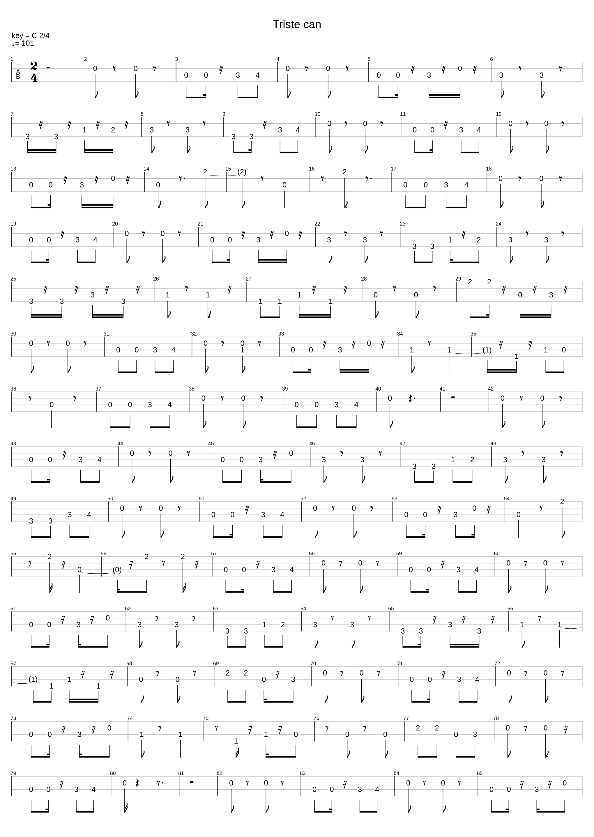 Triste Cancion_El Tri_1