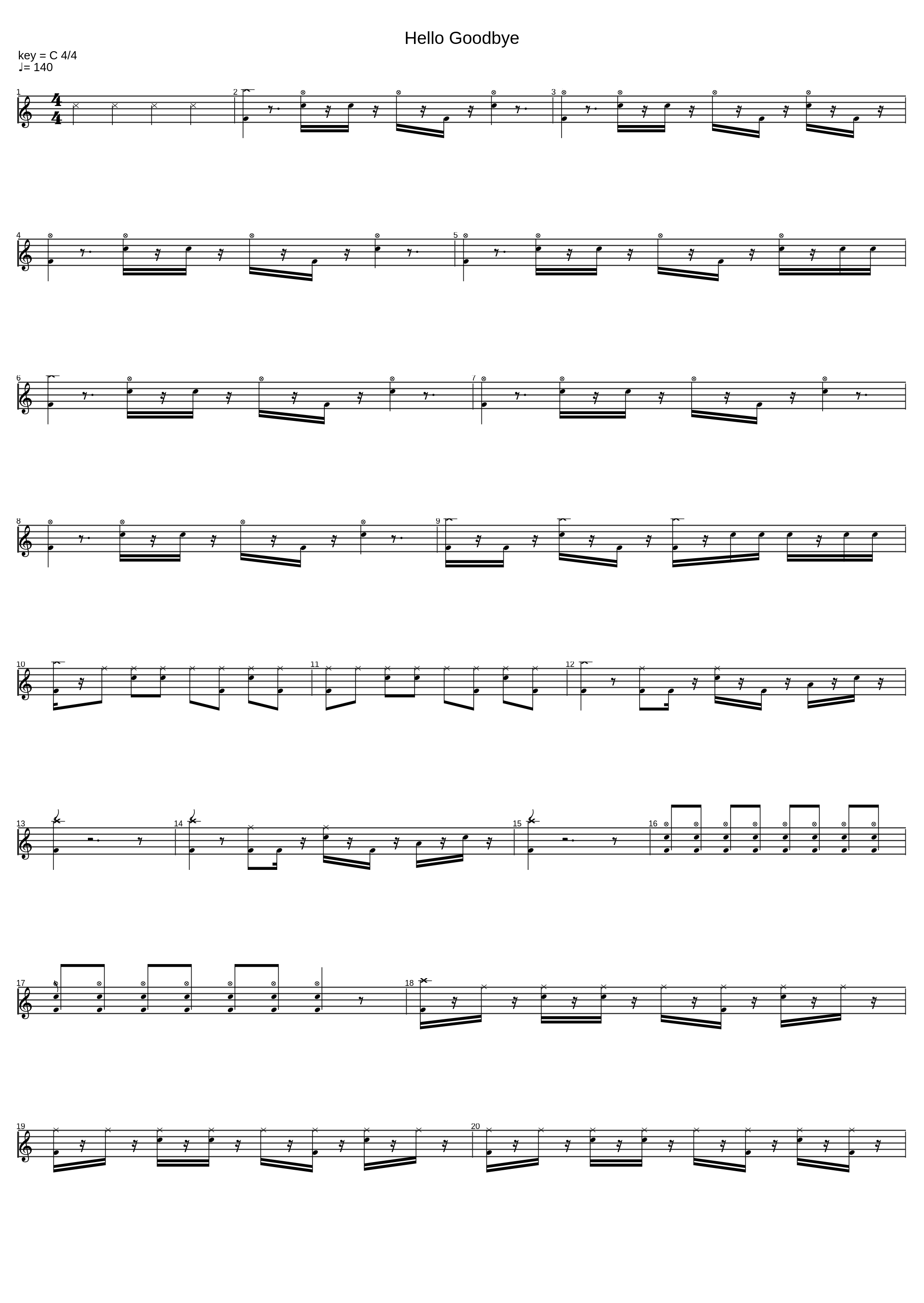 Hello Goodbye_The Fencesitters_1