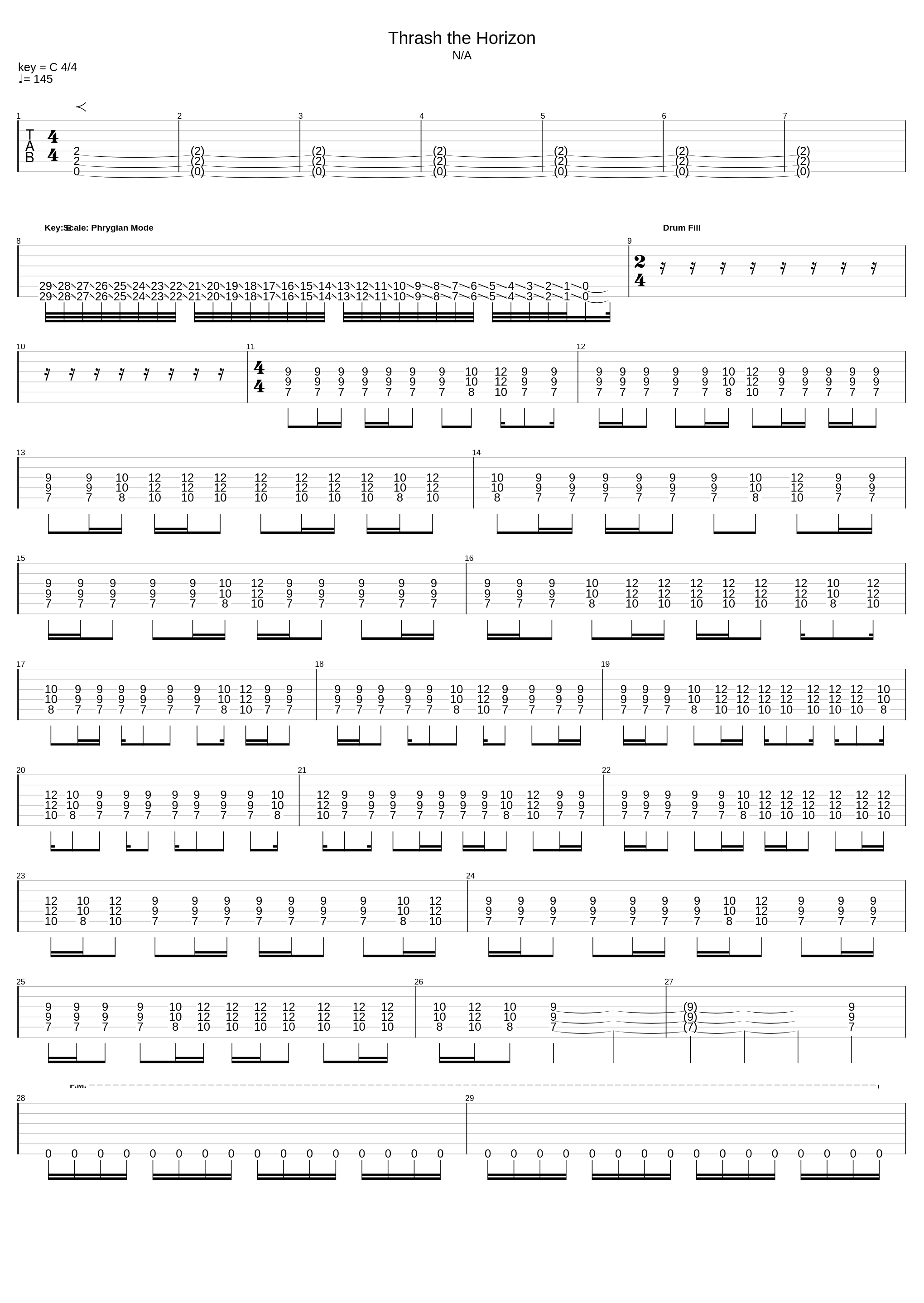 Thrash the Horizon_Metaldramakid_1