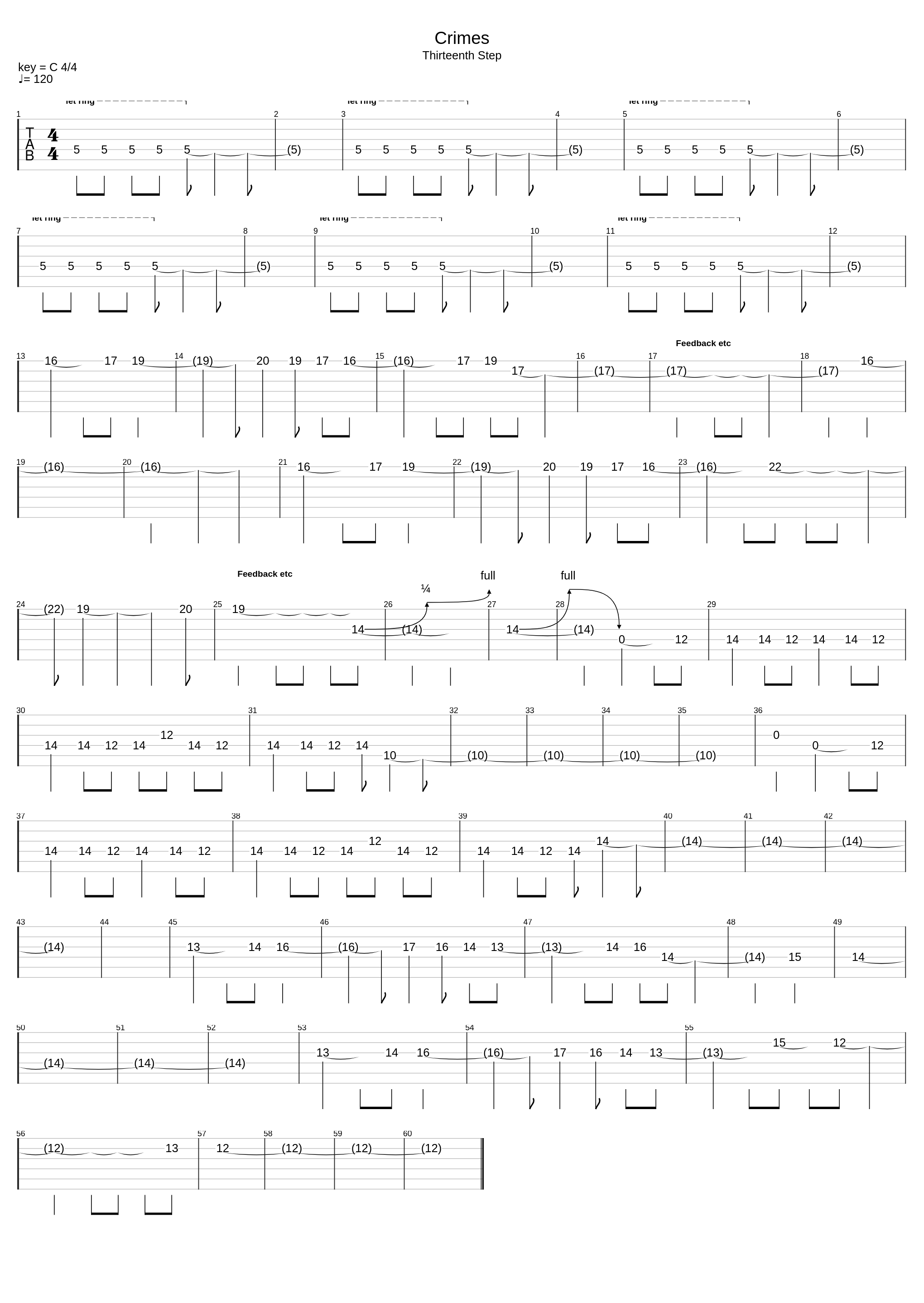 Crimes_A Perfect Circle_1