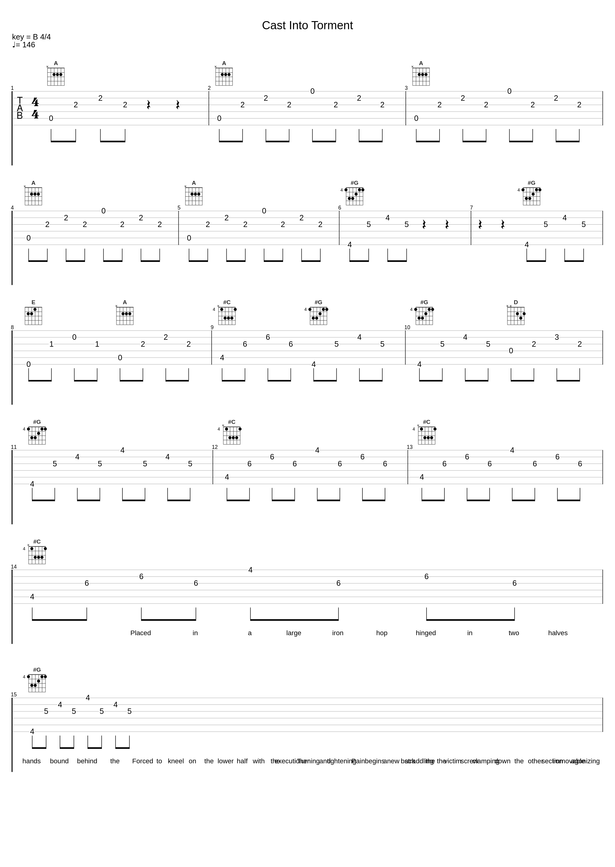 Cast Into Torment_Brodequin_1