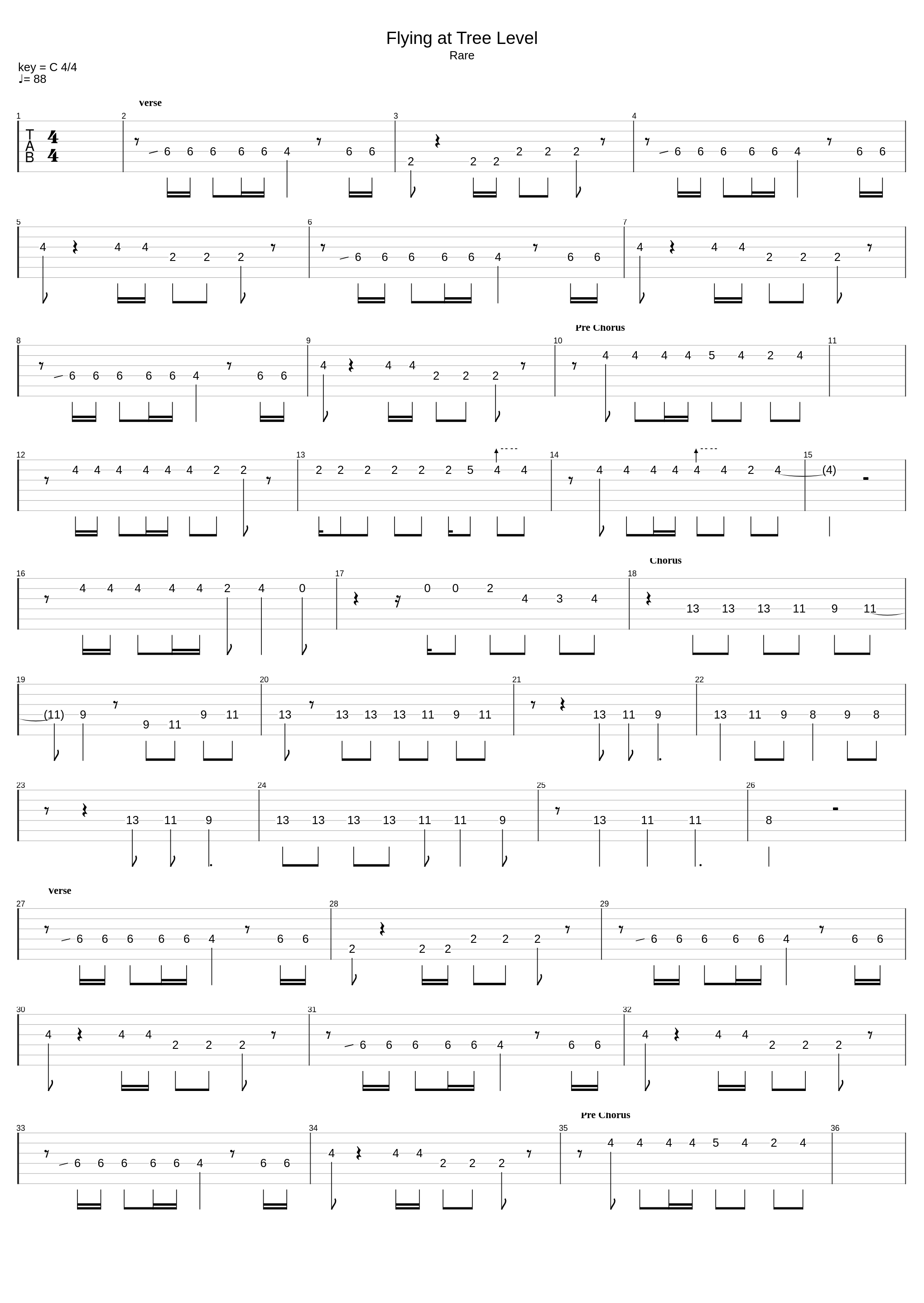 Flying At Tree Level_Brand New_1