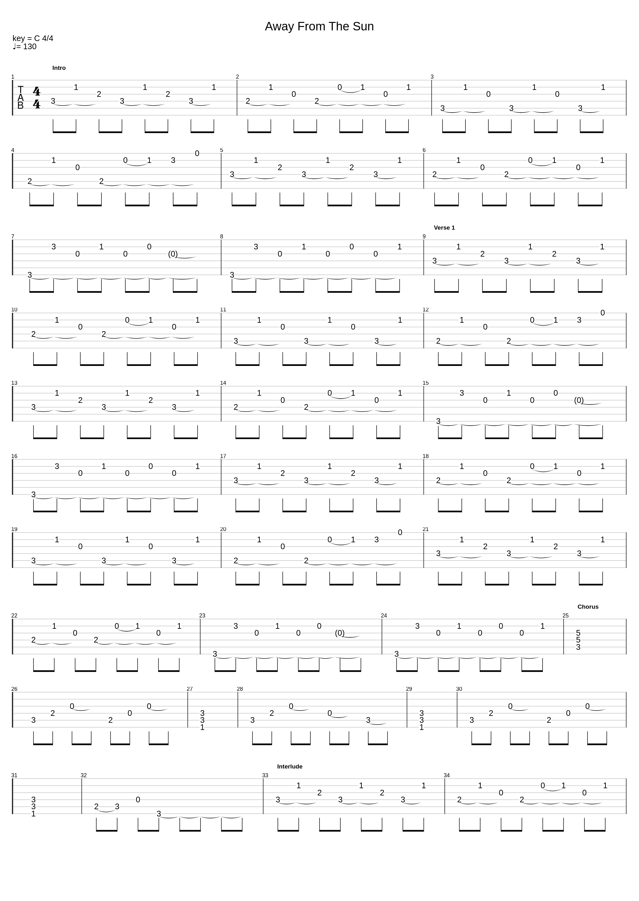 Away From The Sun_3 Doors Down_1