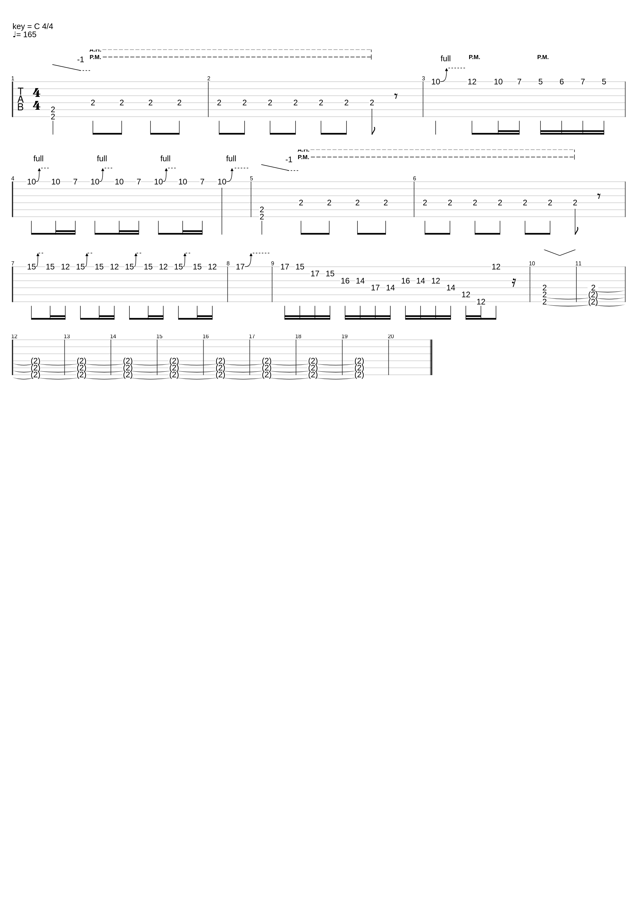 p.m. harmonics/fast bending practice_Xwolf_1