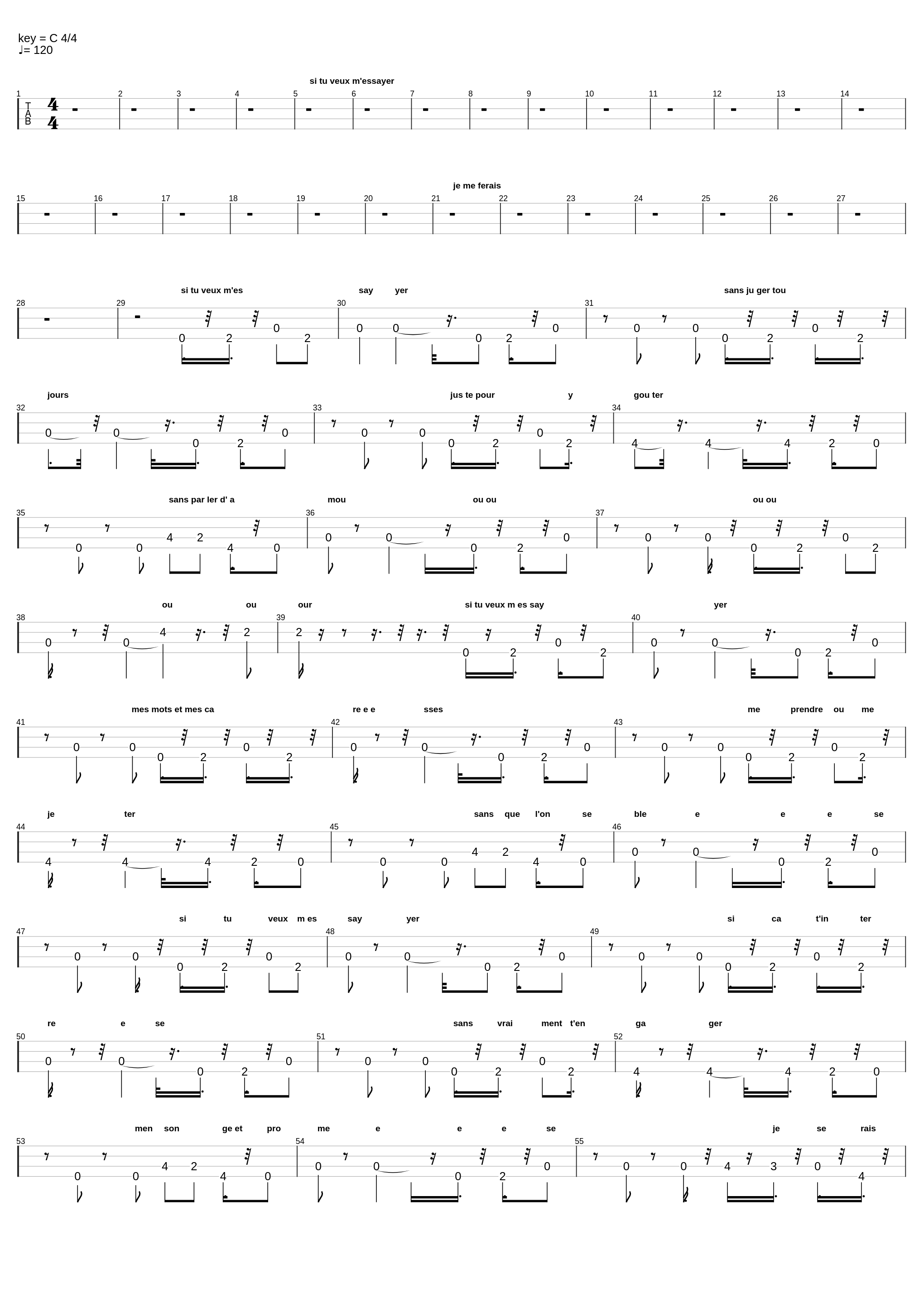 Si Tu Veux M'essayer_Florent Pagny_1