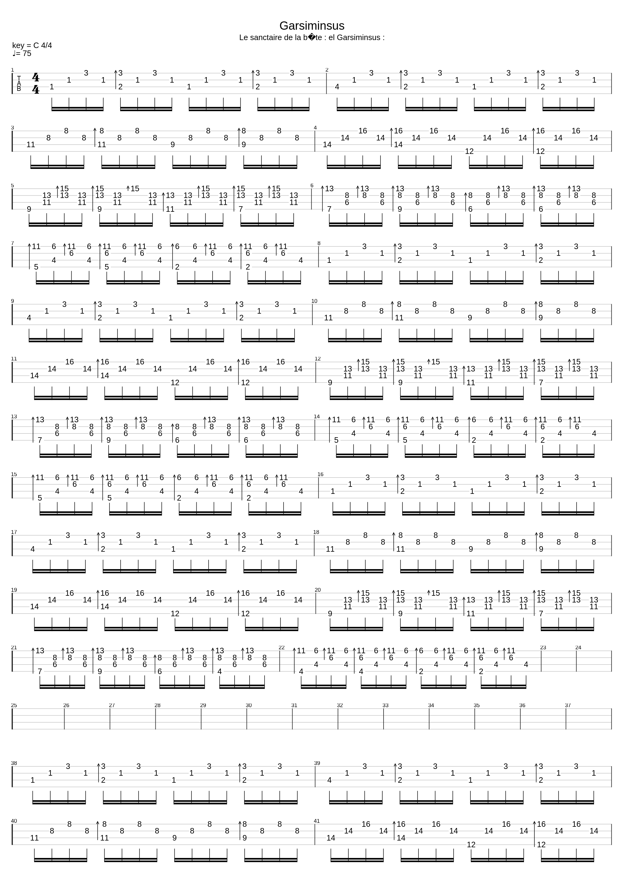 L'eveil Du Garsiminsus_Inquizitione Eresy_1