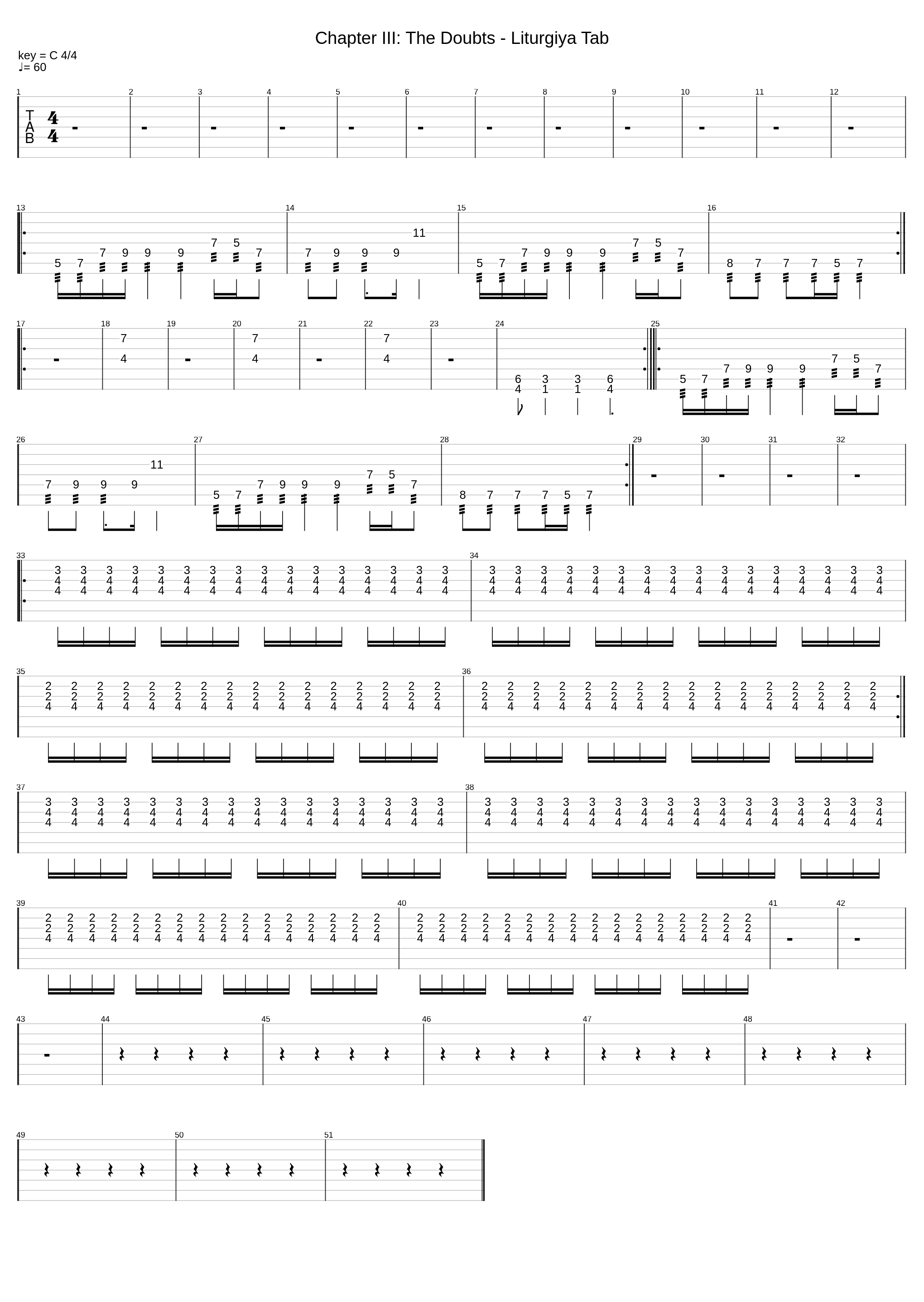 Chapter III: The Doubts - Liturgiya Tab_Batushka_1