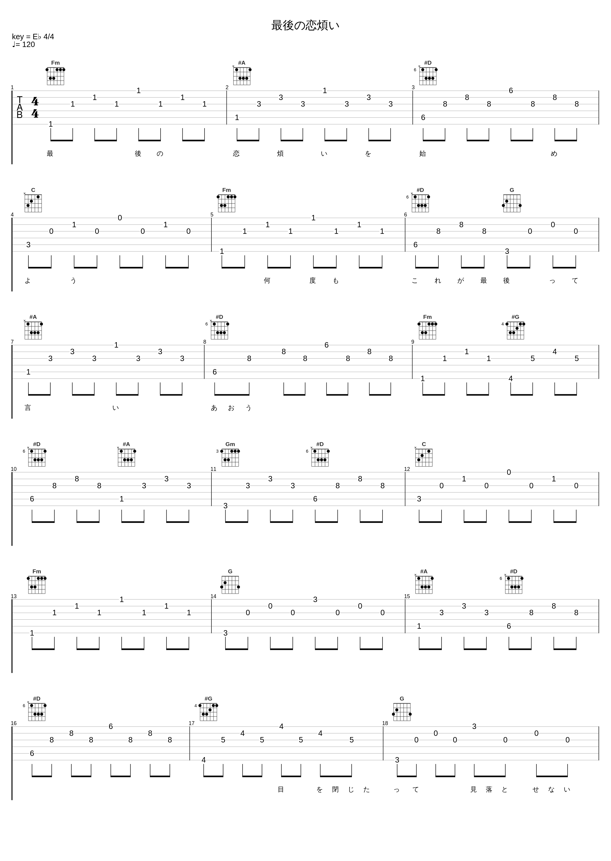 最後の恋煩い_Official髭男dism_1