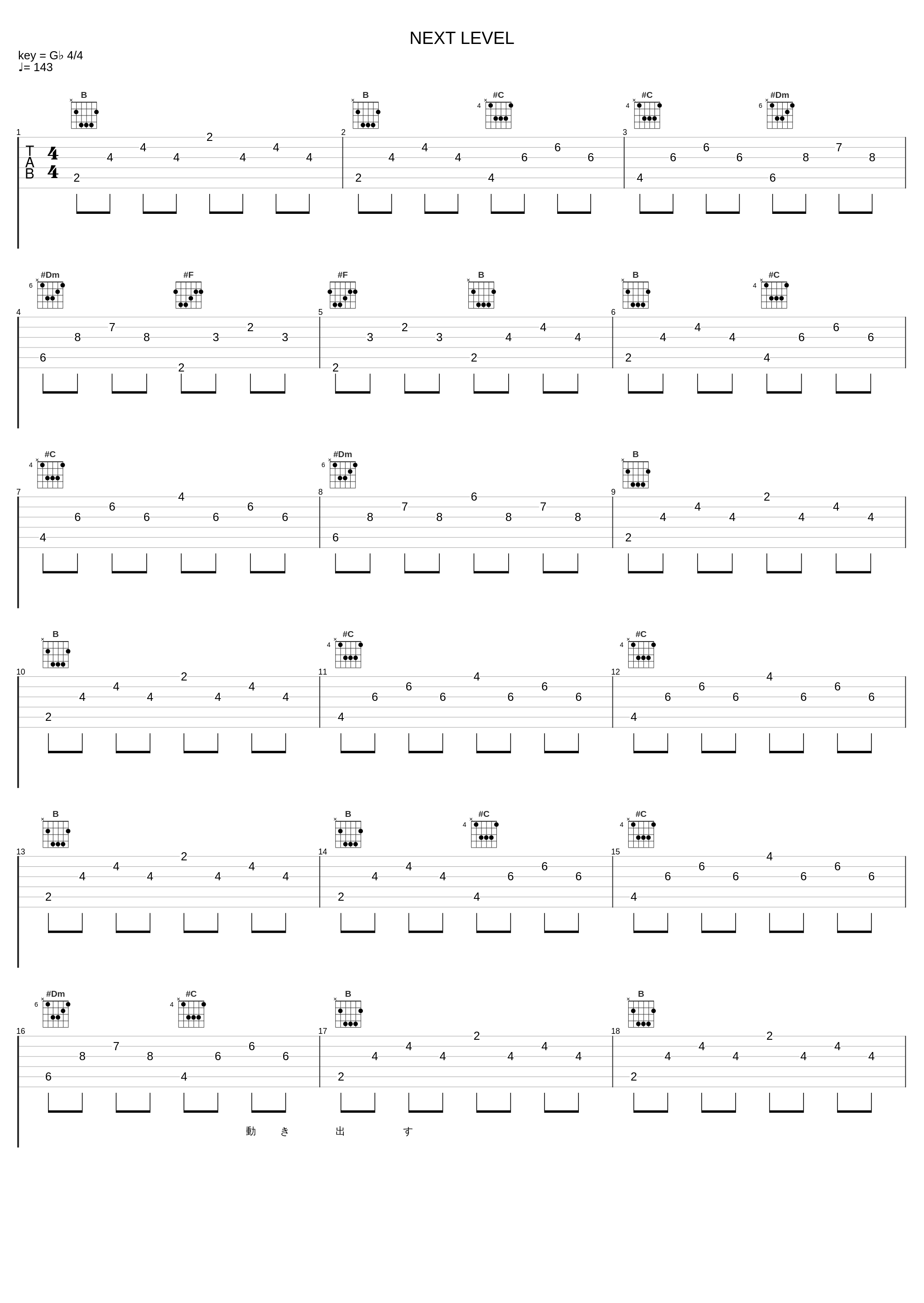 NEXT LEVEL_滨崎步_1