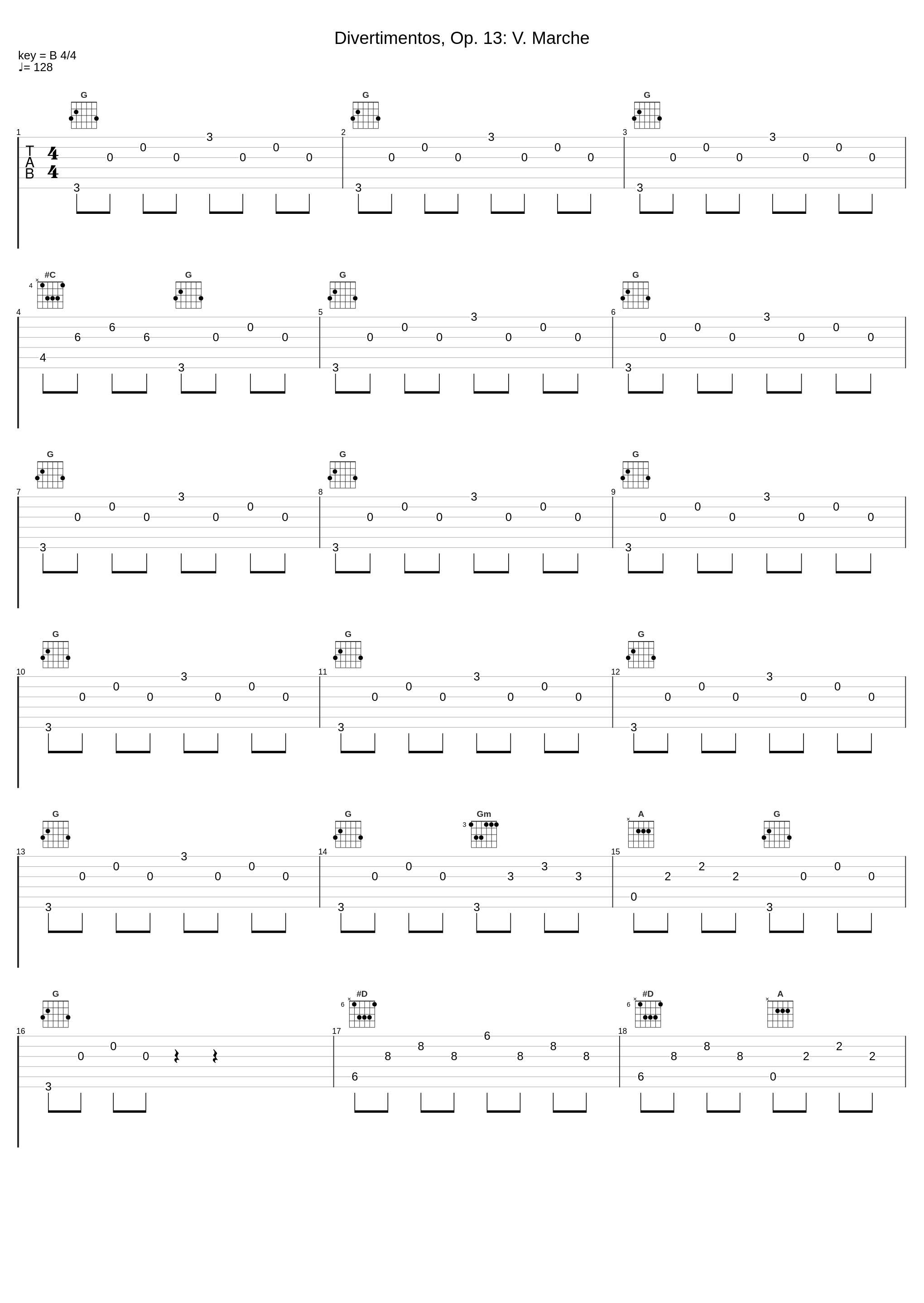 Divertimentos, Op. 13: V. Marche_Daniel Morgade_1