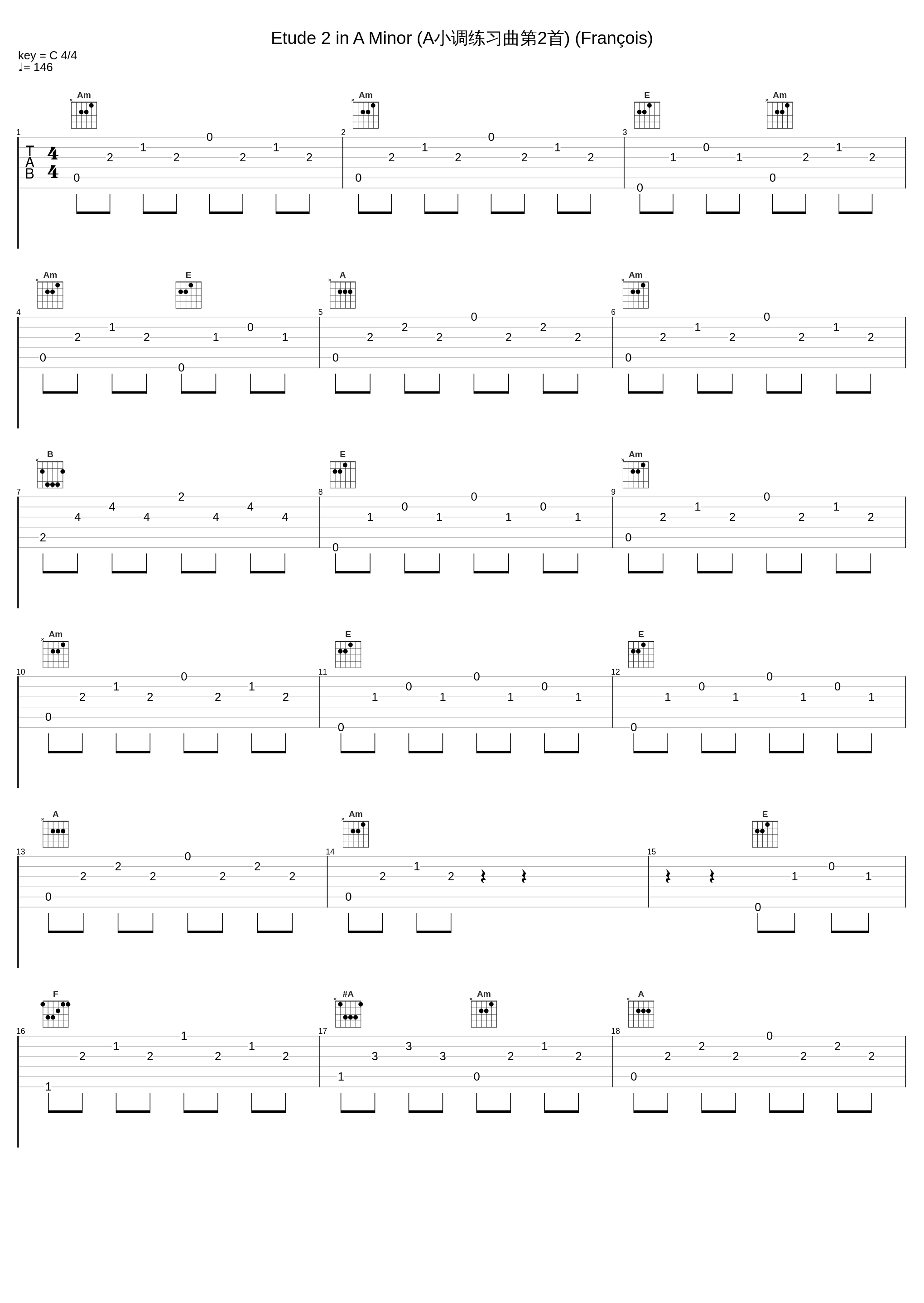 Etude 2 in A Minor (A小调练习曲第2首) (François)_Samson François_1