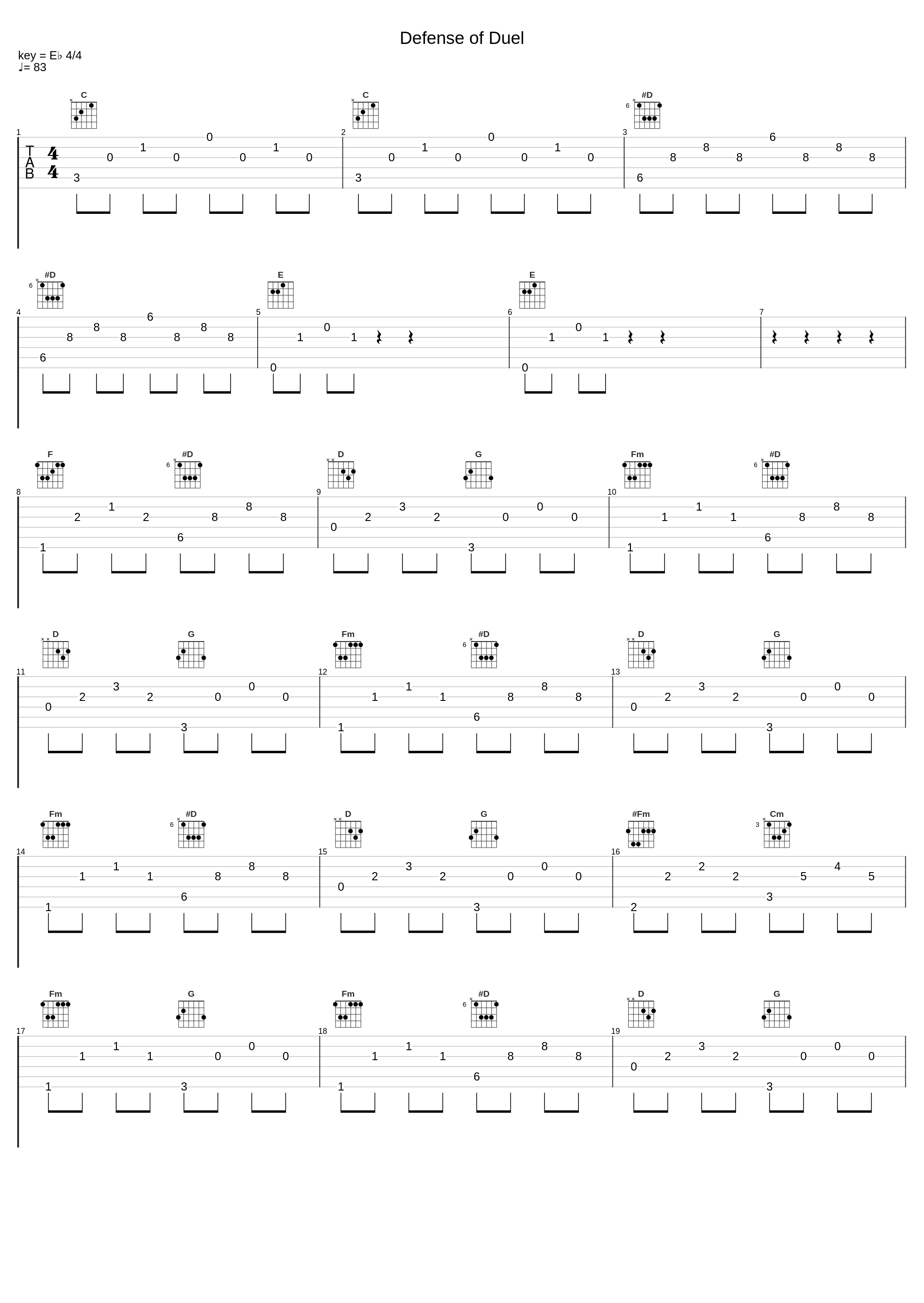 Defense of Duel_光宗信吉_1